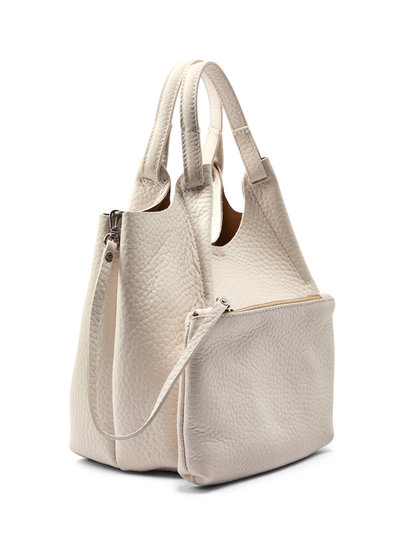 Dua Medium Leather Crossbody Bag