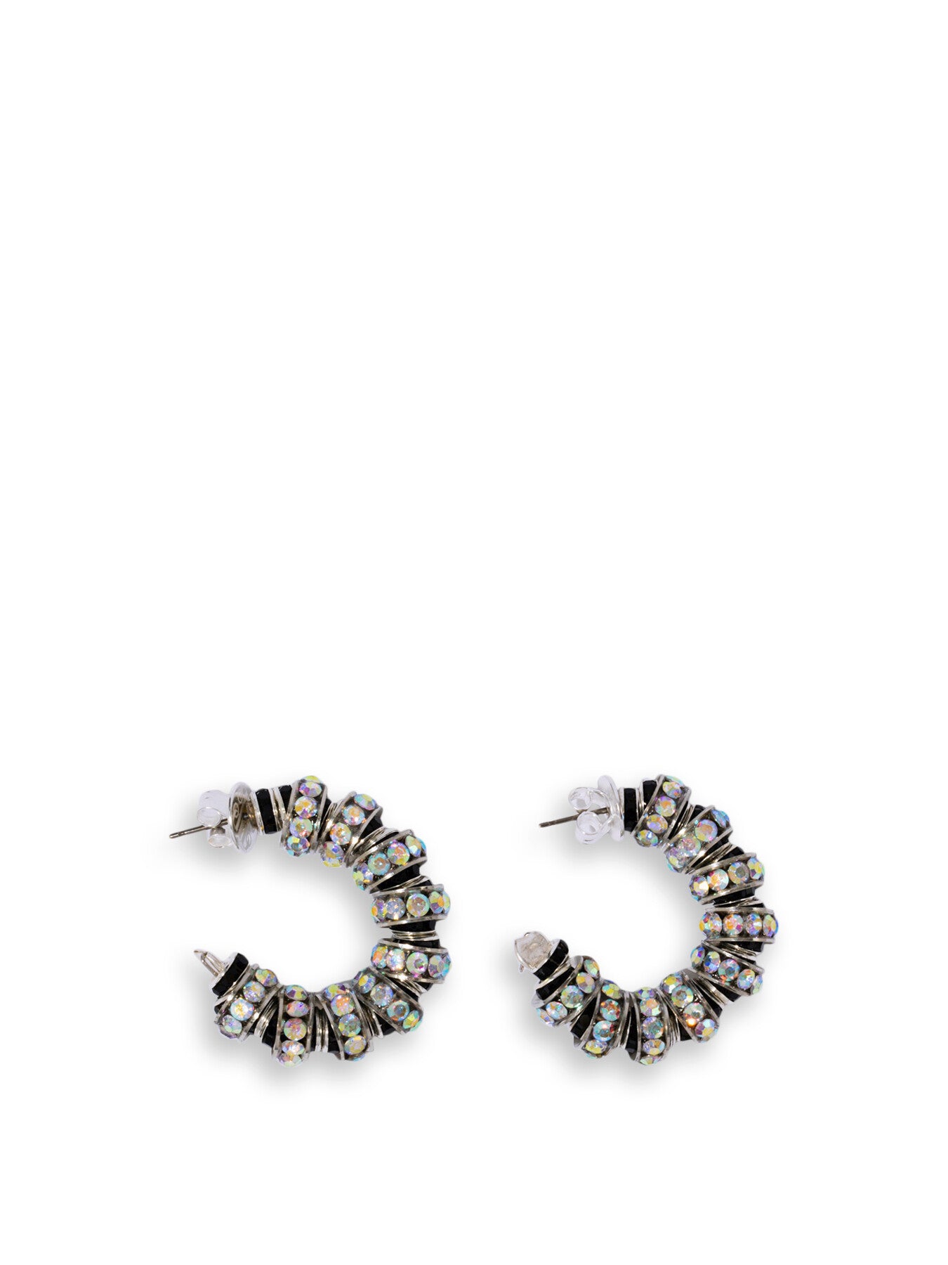 Mini Diamond Hoops