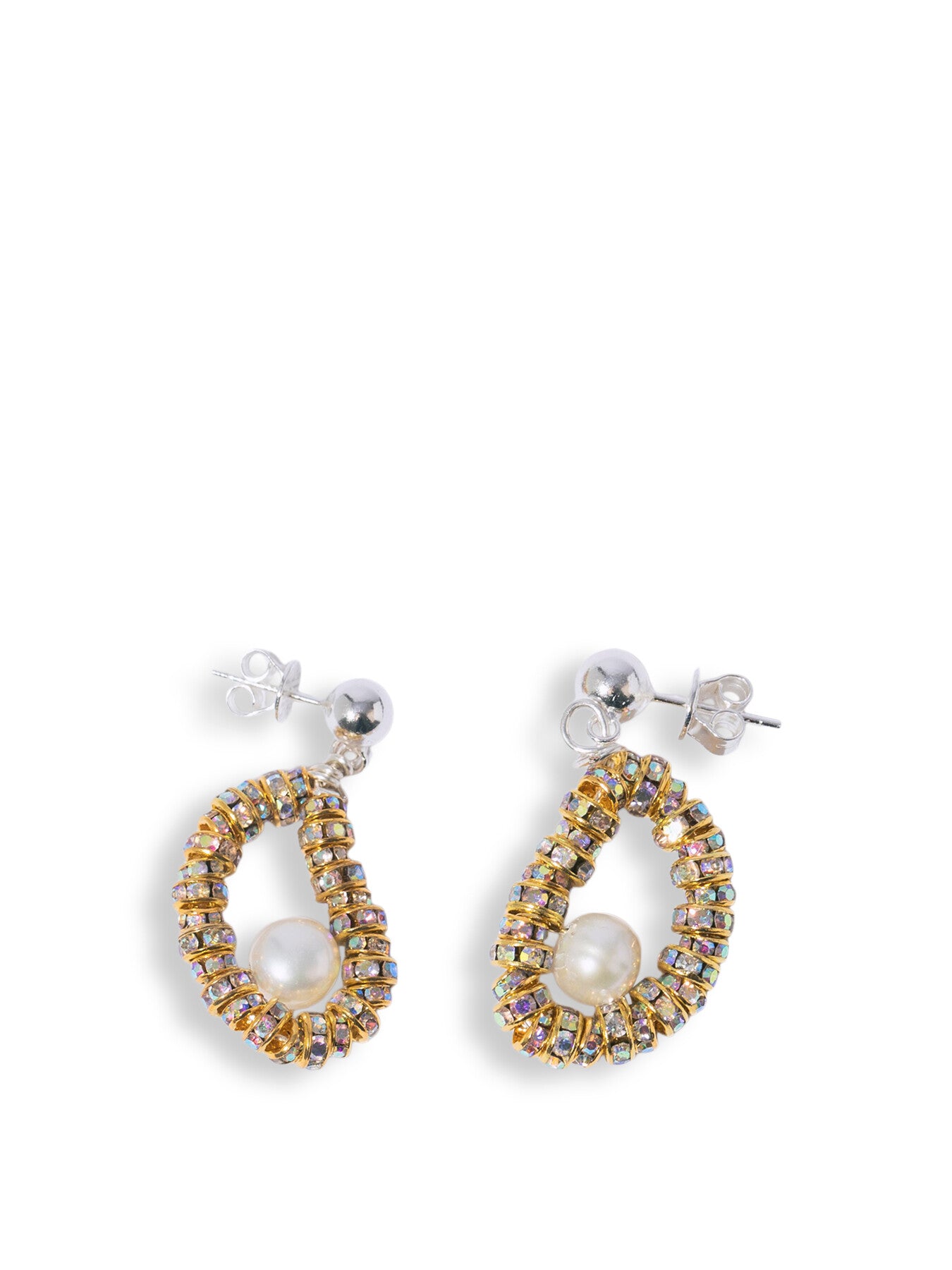 Tiny Oyster Earrings