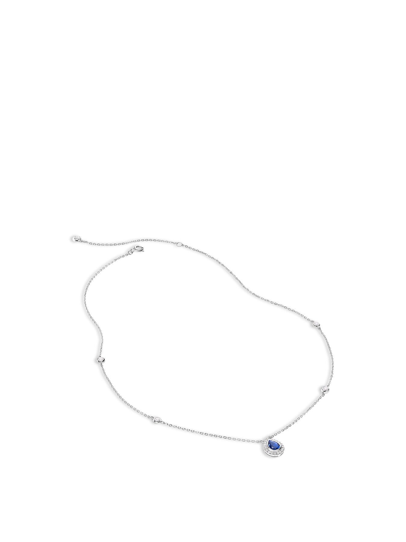 Emile Sapphire Blue Necklace