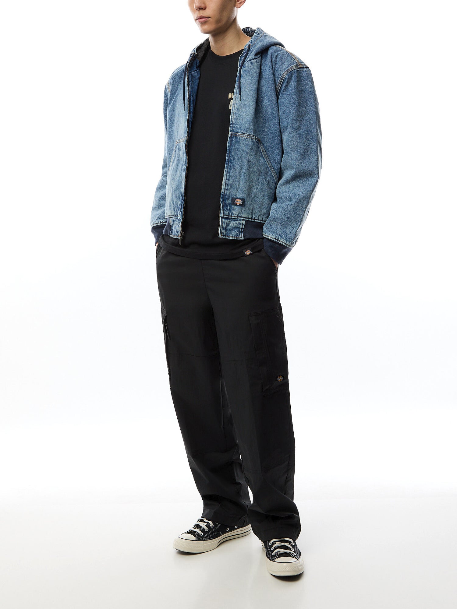 Hooded Denim Jacket