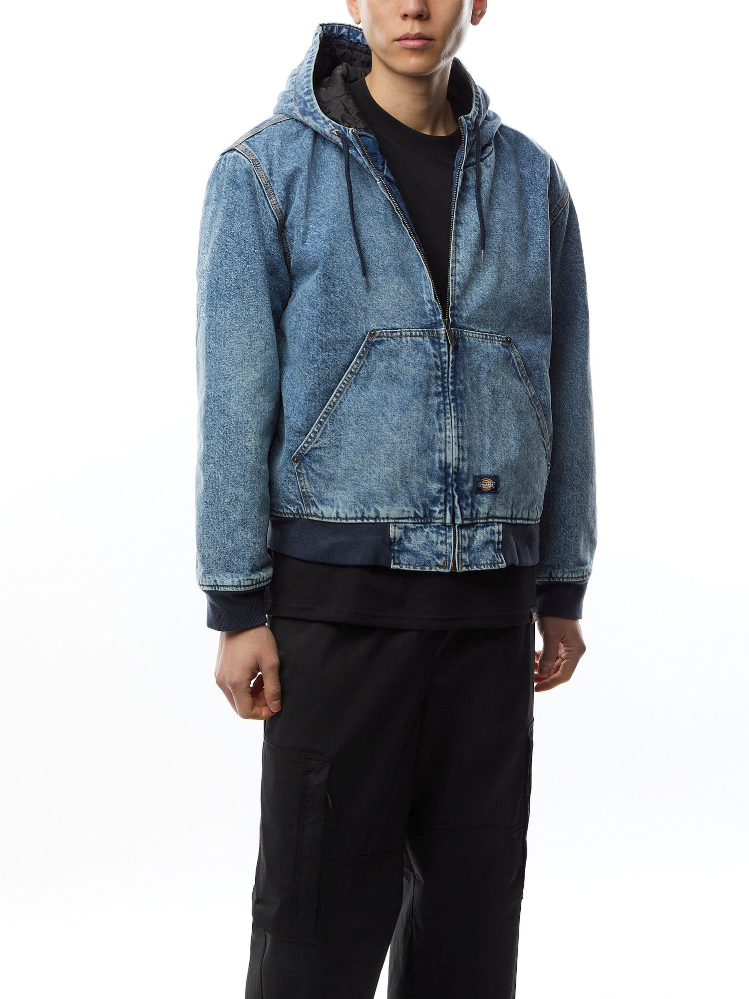Hooded Denim Jacket