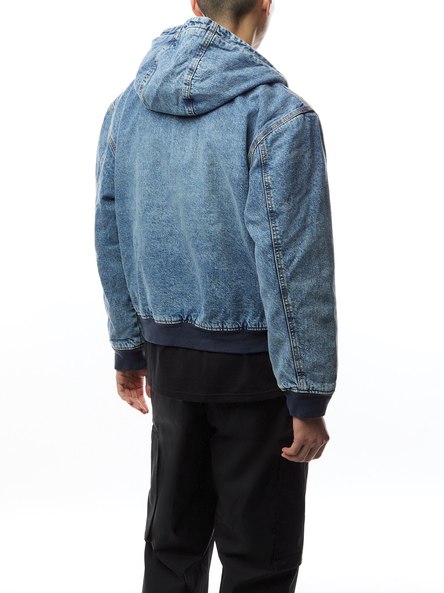 Hooded Denim Jacket