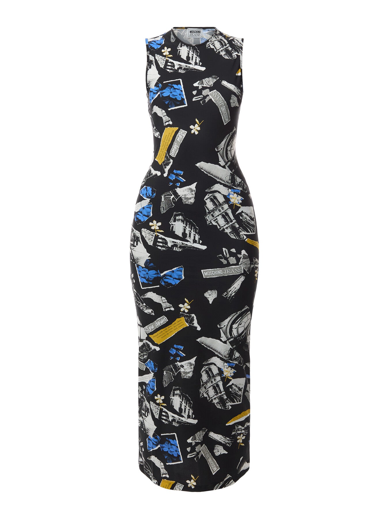 Punk Print Lycra Dress