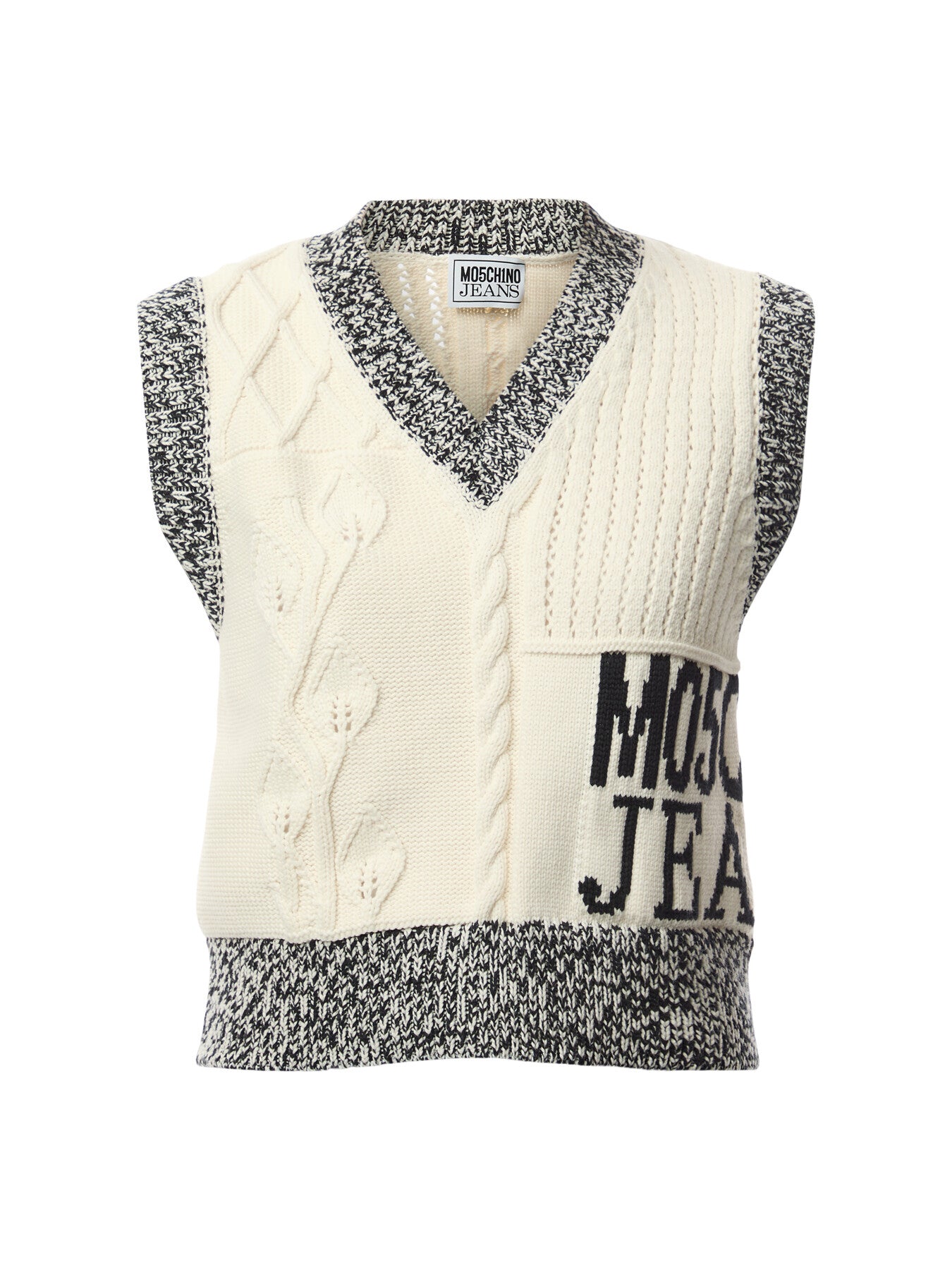 Cotton Nylon Knitted Vest Top