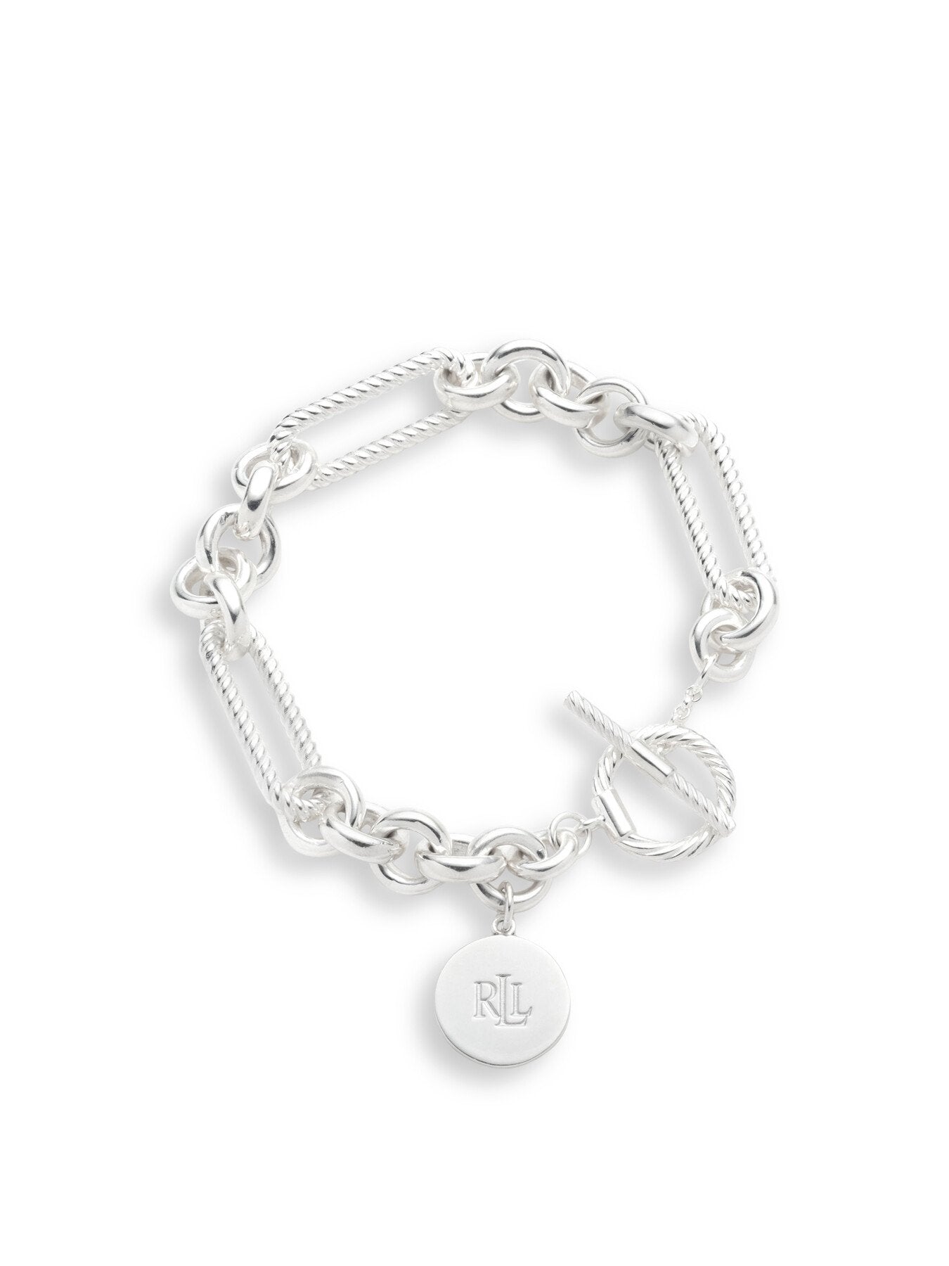 Sterling Silver Rope Link Bracelet