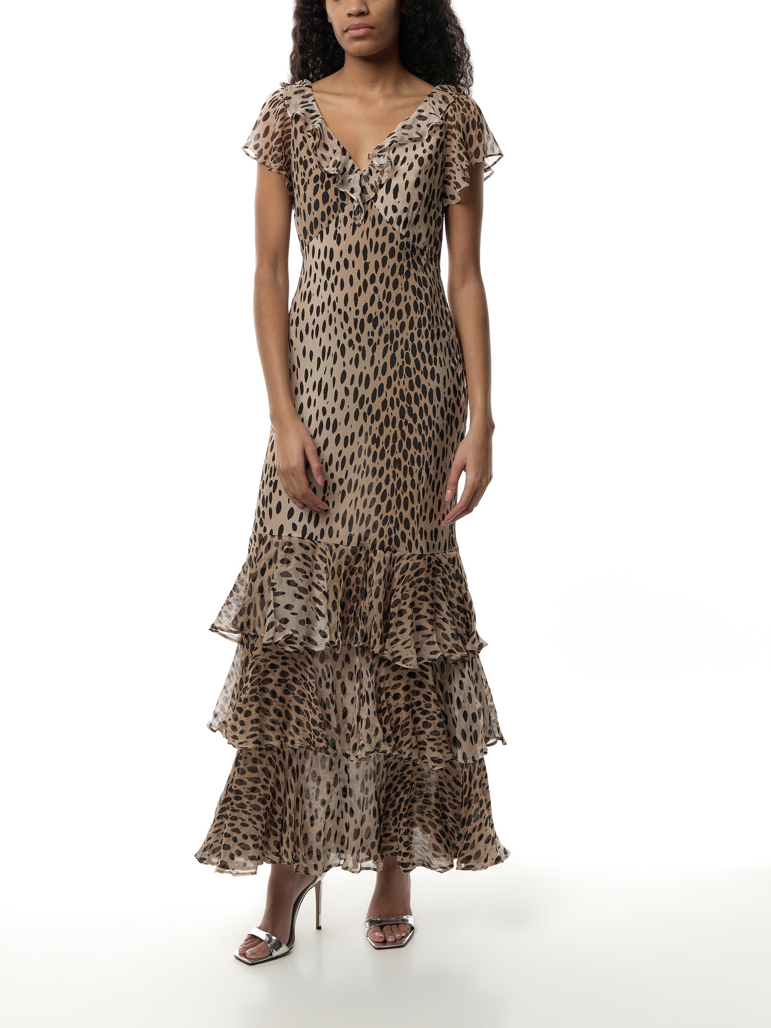 Amelle Silk Gown