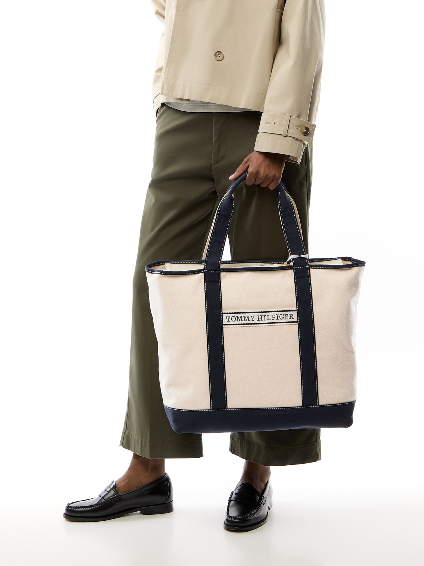 Summer Canvas Beach Tote Bag