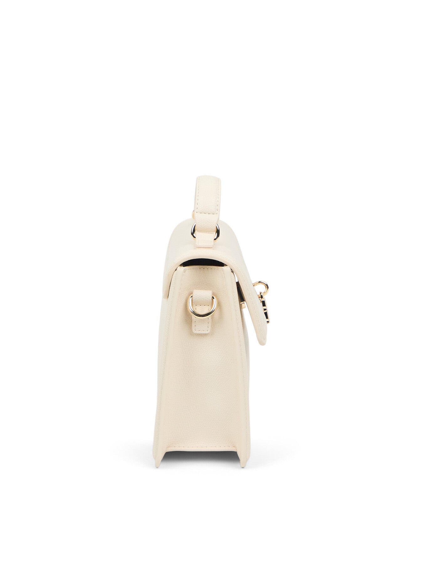 Turn Lock Crossbody Satchel