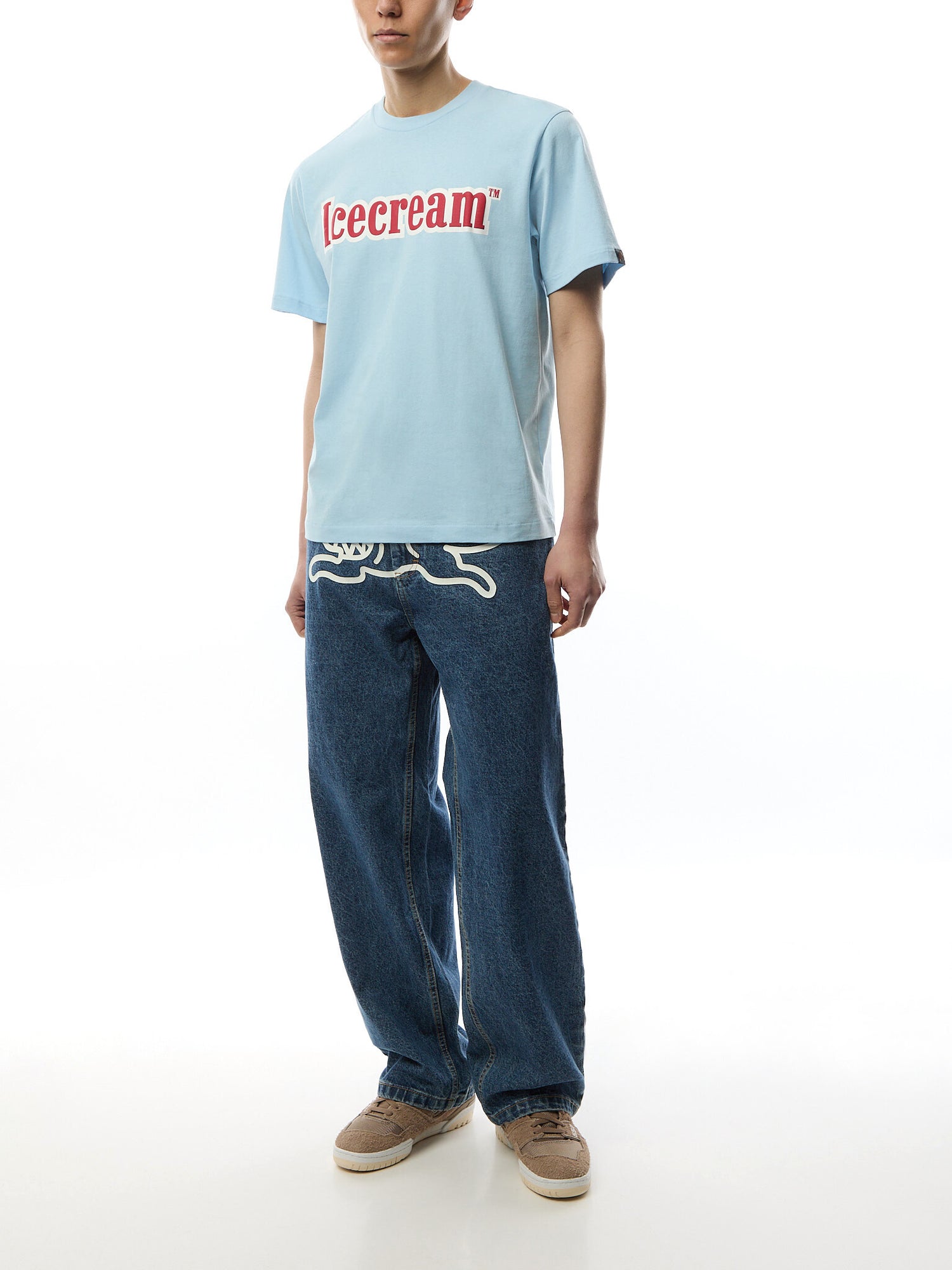 Puff Print Icecream T-Shirt