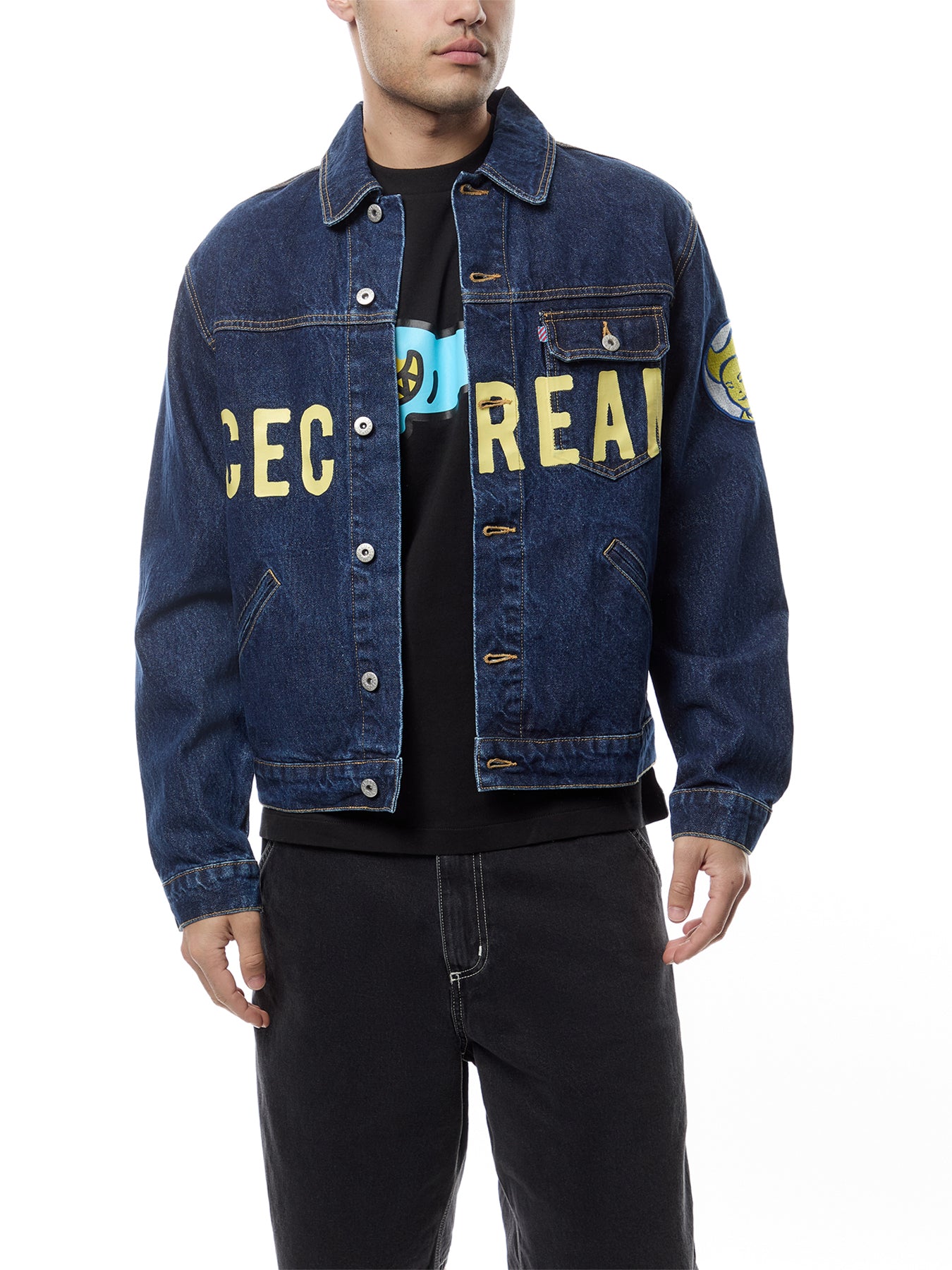 Icecream Cowboy Denim Trucker Jacket