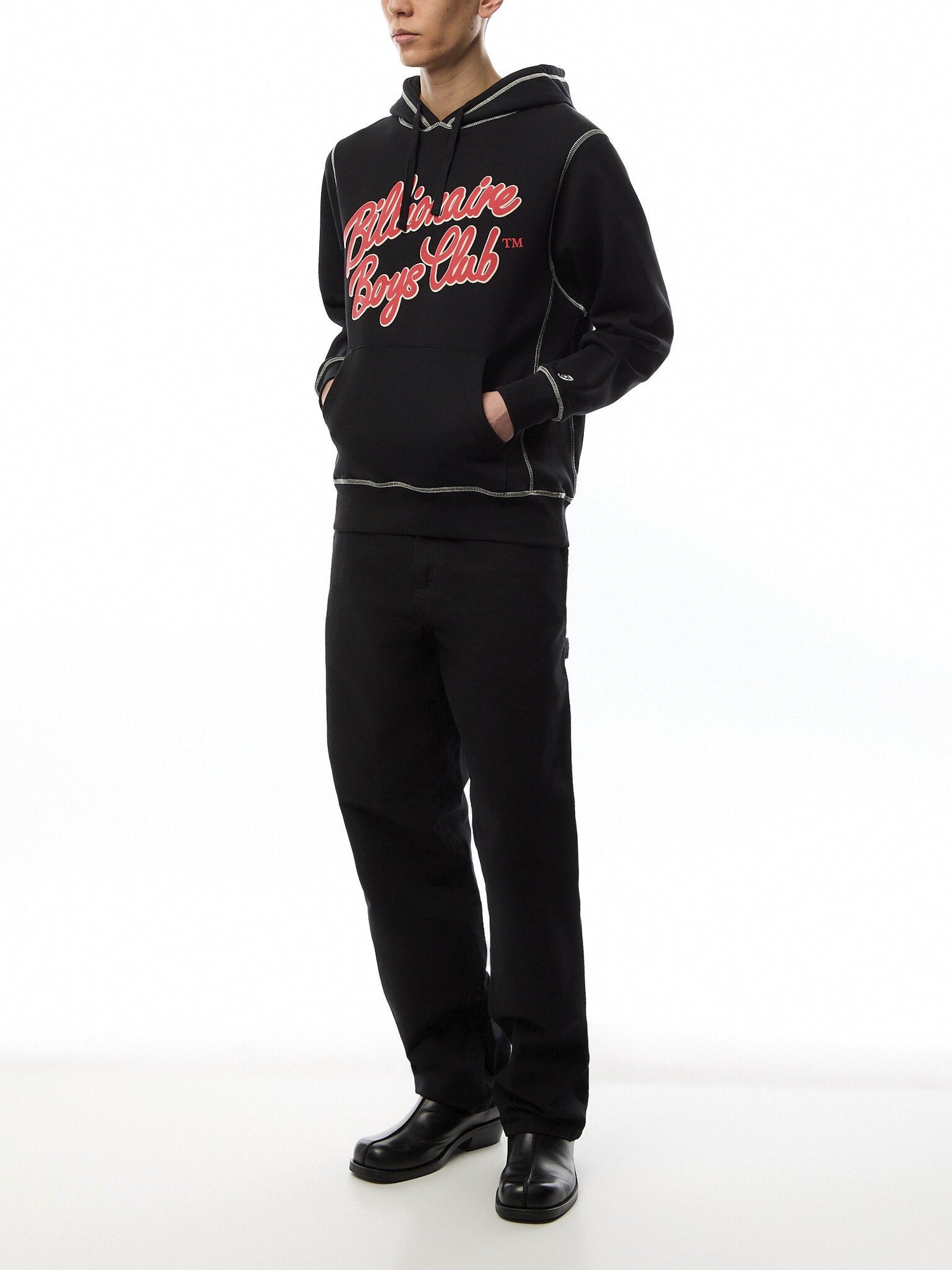 Script Logo Popover Hoodie