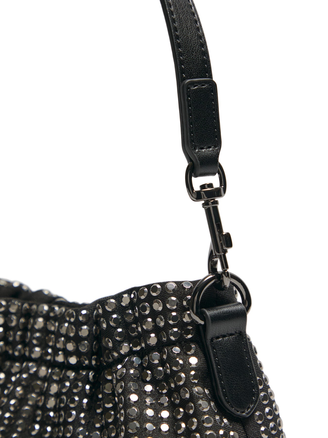Sparkling Drawstring Crossbody Bag