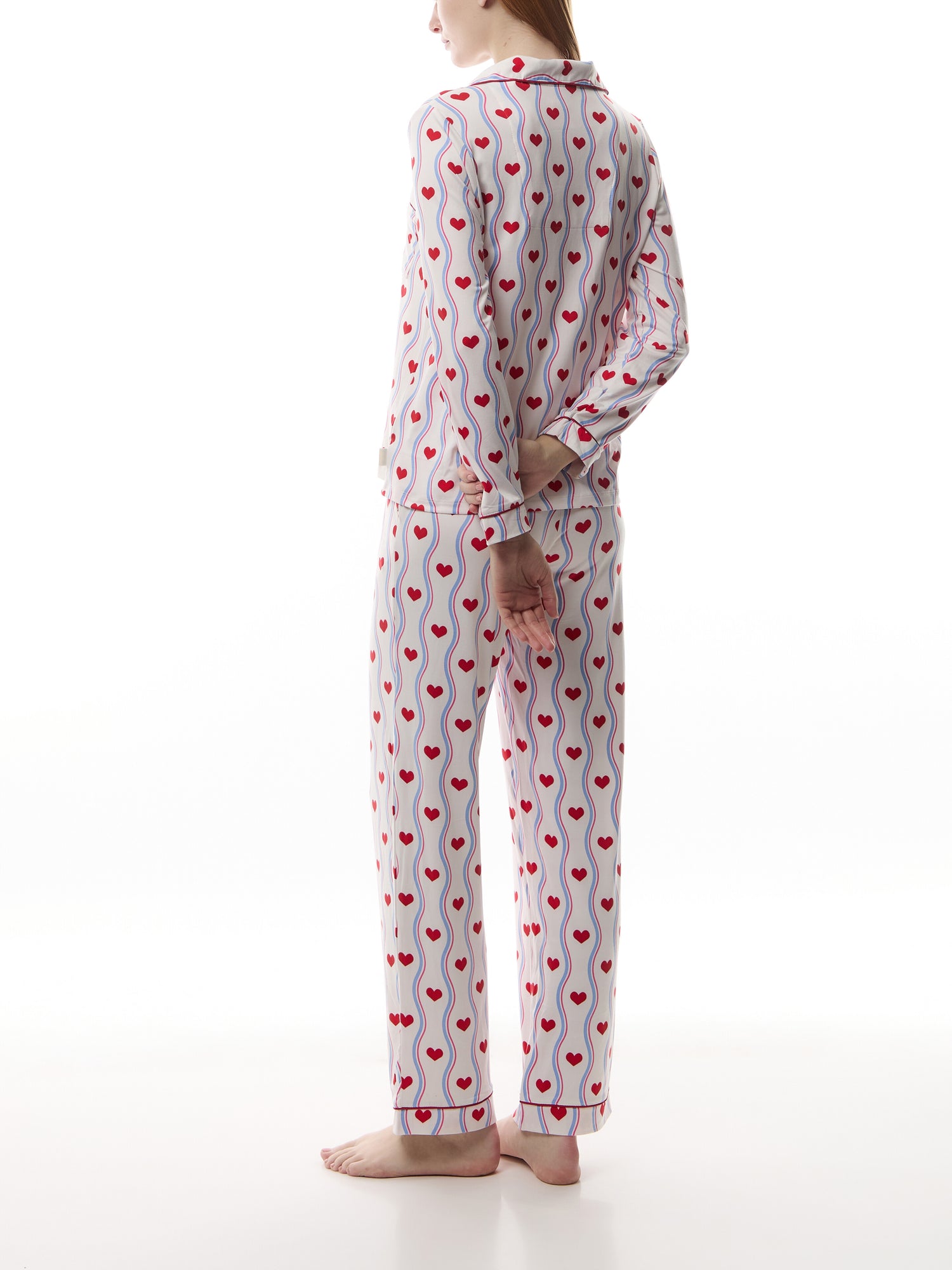 Heart Pjs H And M Pyjamas Set Satin Pyjama H Et M Femme Pyjamas H Et