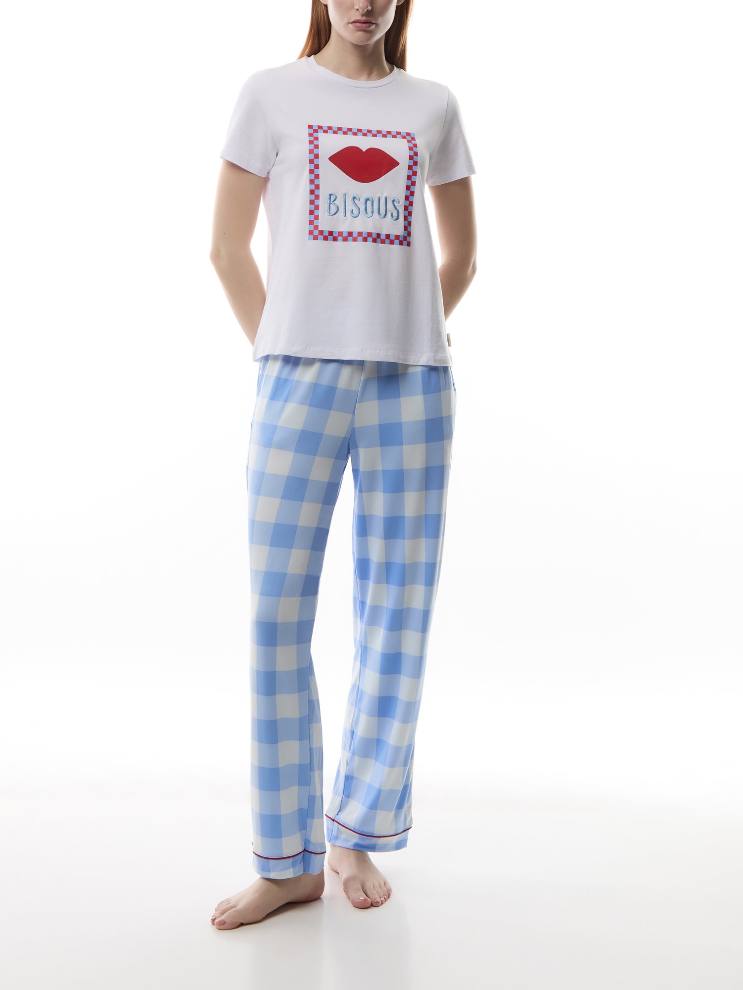 Bisous Long Pyjama Set
