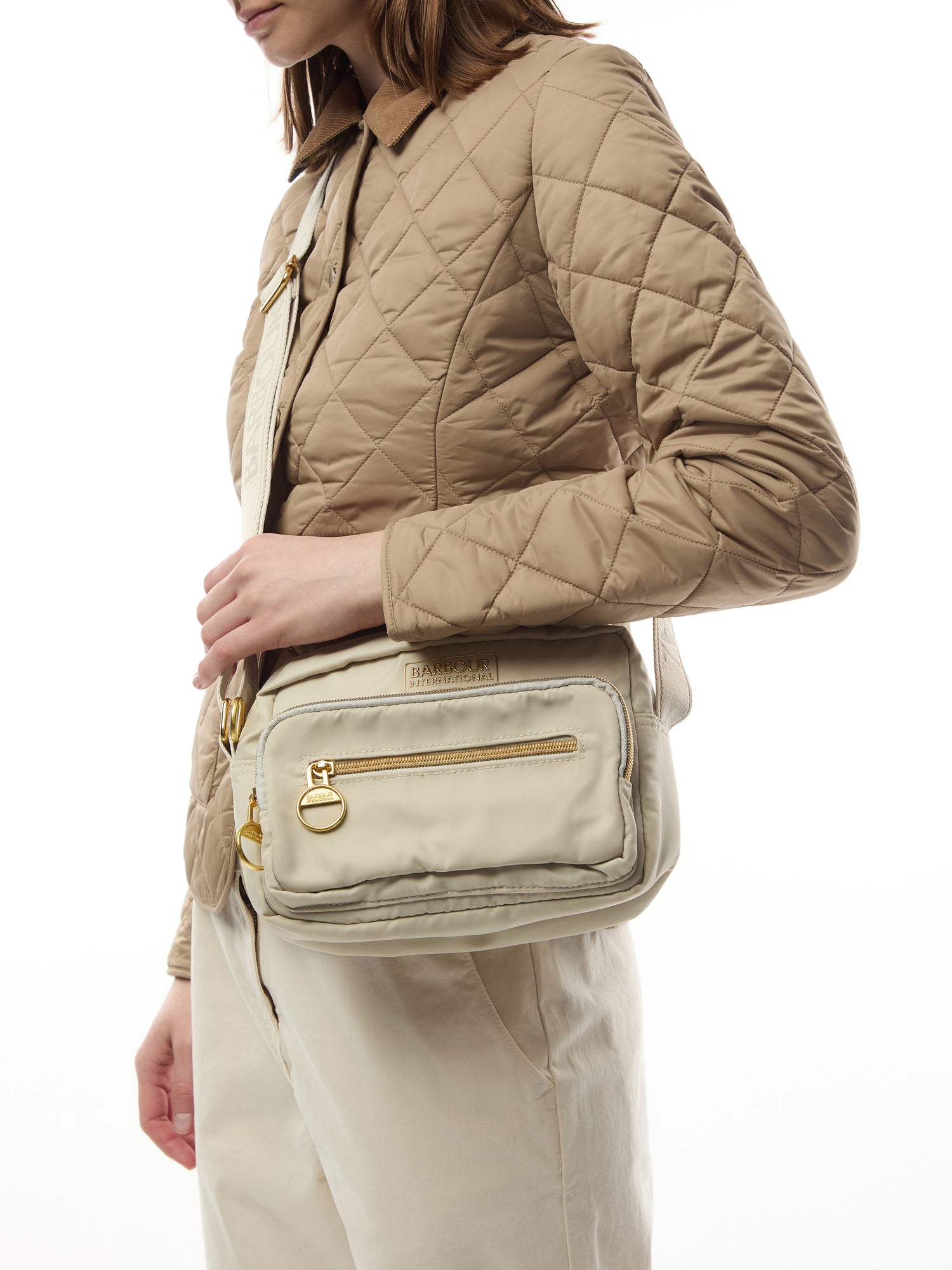 Qualify Nylon Crossbody Bag