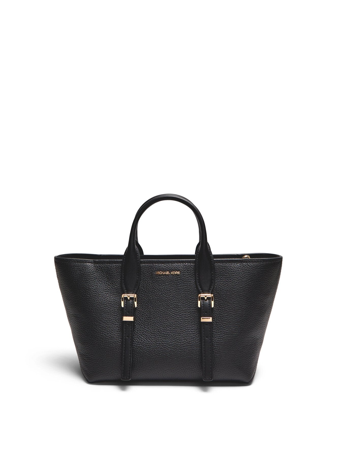Moore Small Pebbled Leather Satchel
