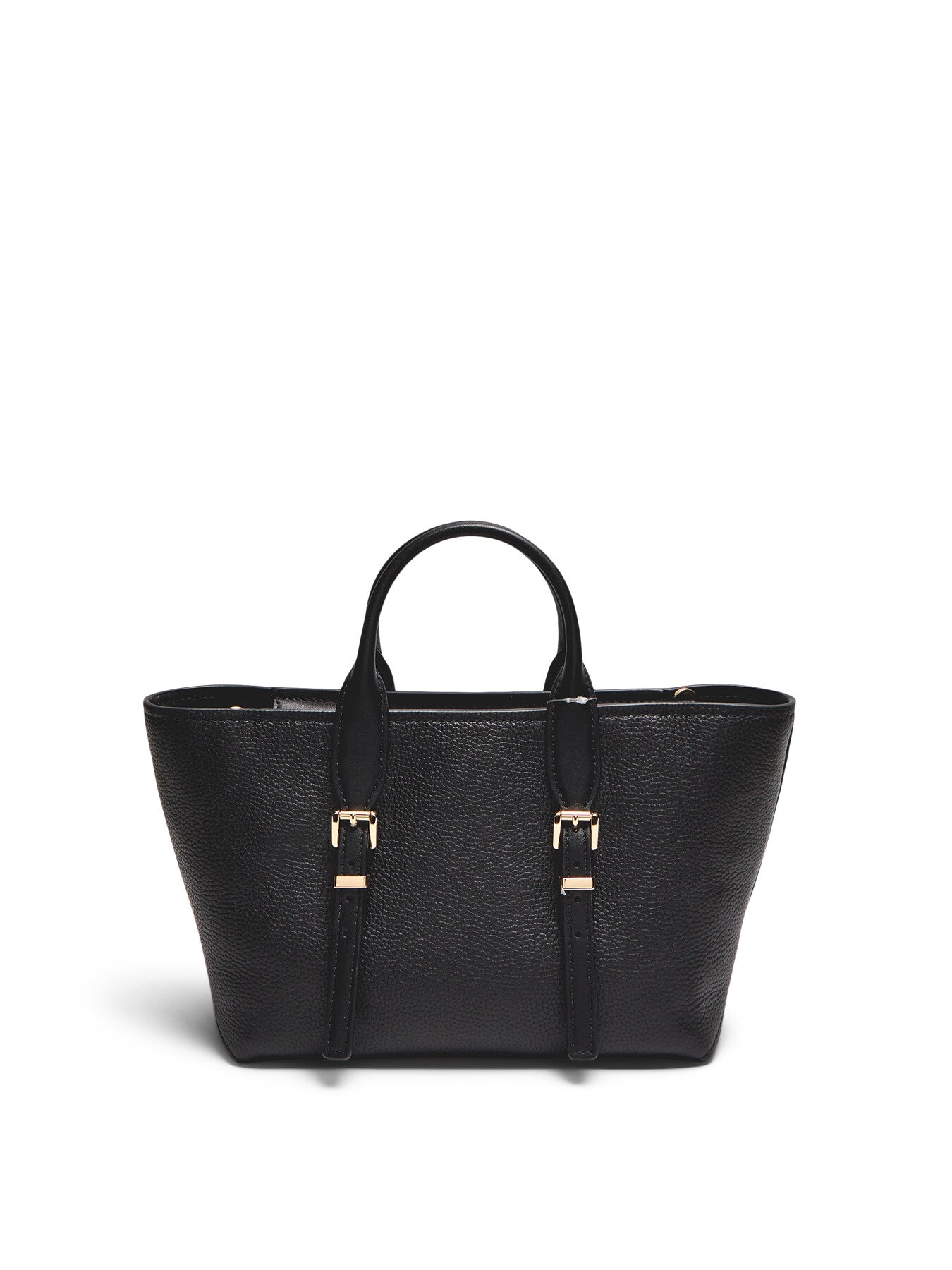 Moore Small Pebbled Leather Satchel