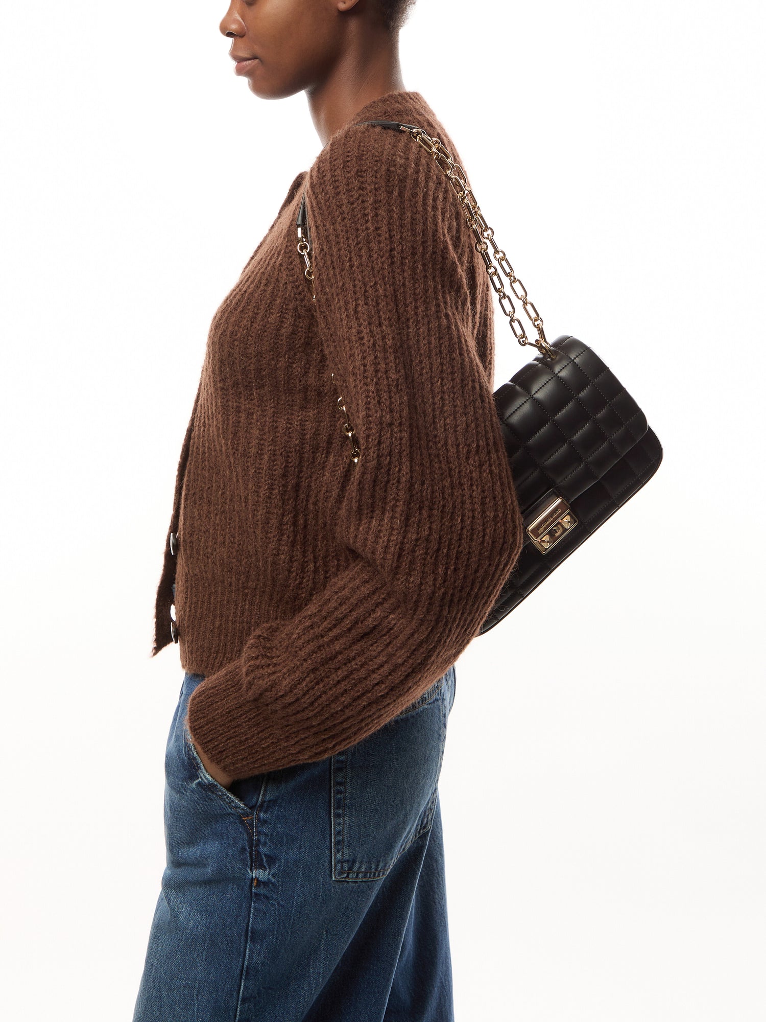 Tribeca Large Convertible Chain Shoulder Bag