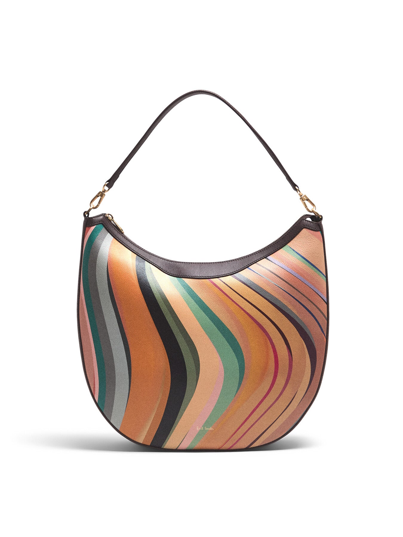 Swirl Hobo Round Bag