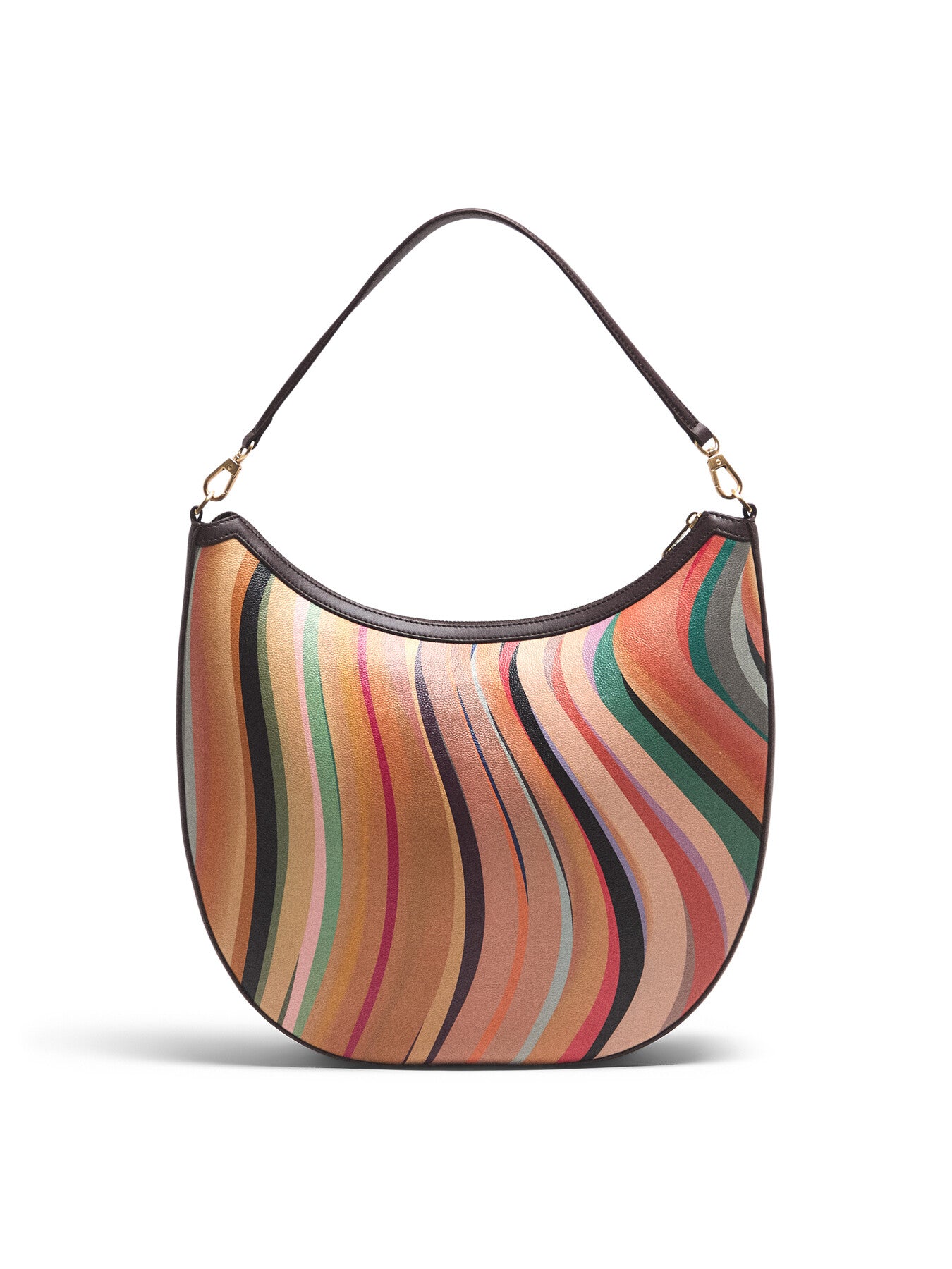 Swirl Hobo Round Bag
