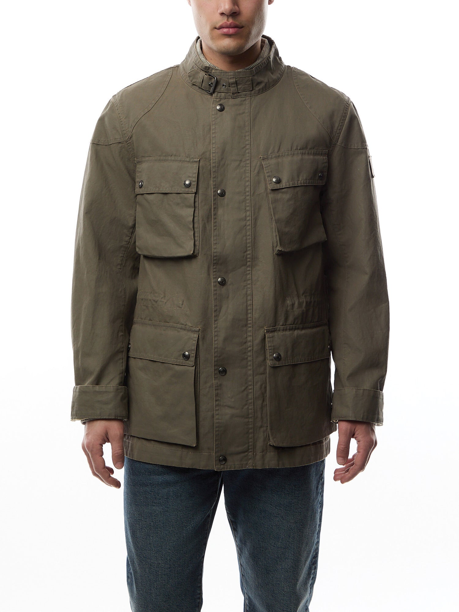 Fieldmaster Coated Linen Jacket