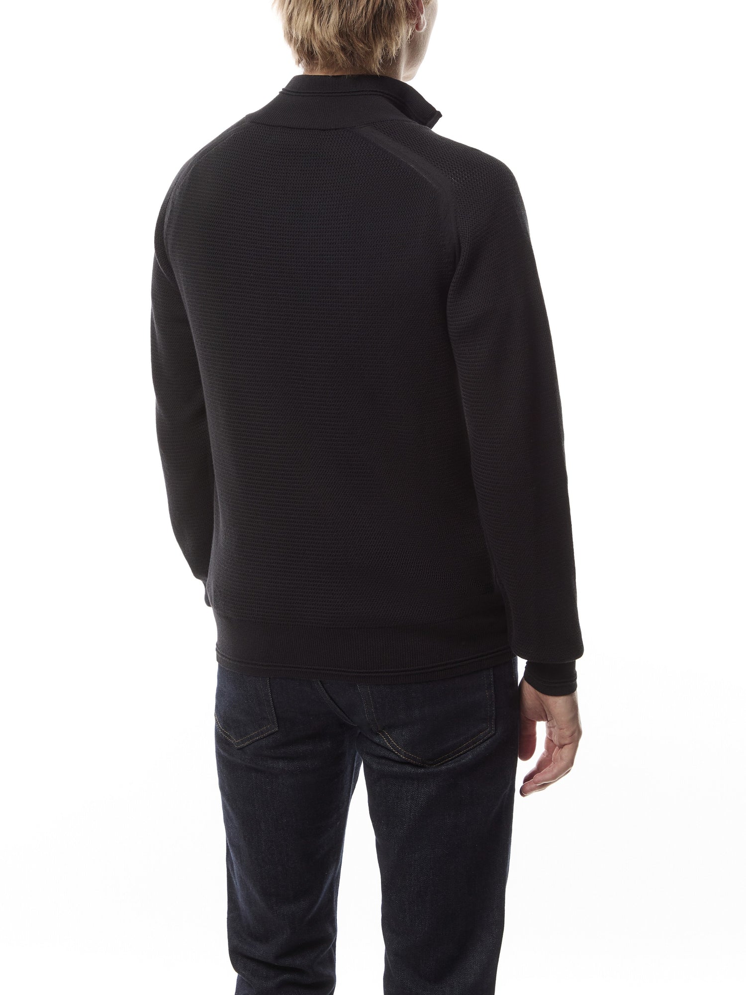 Guide Textured Quarter Zip Jumper