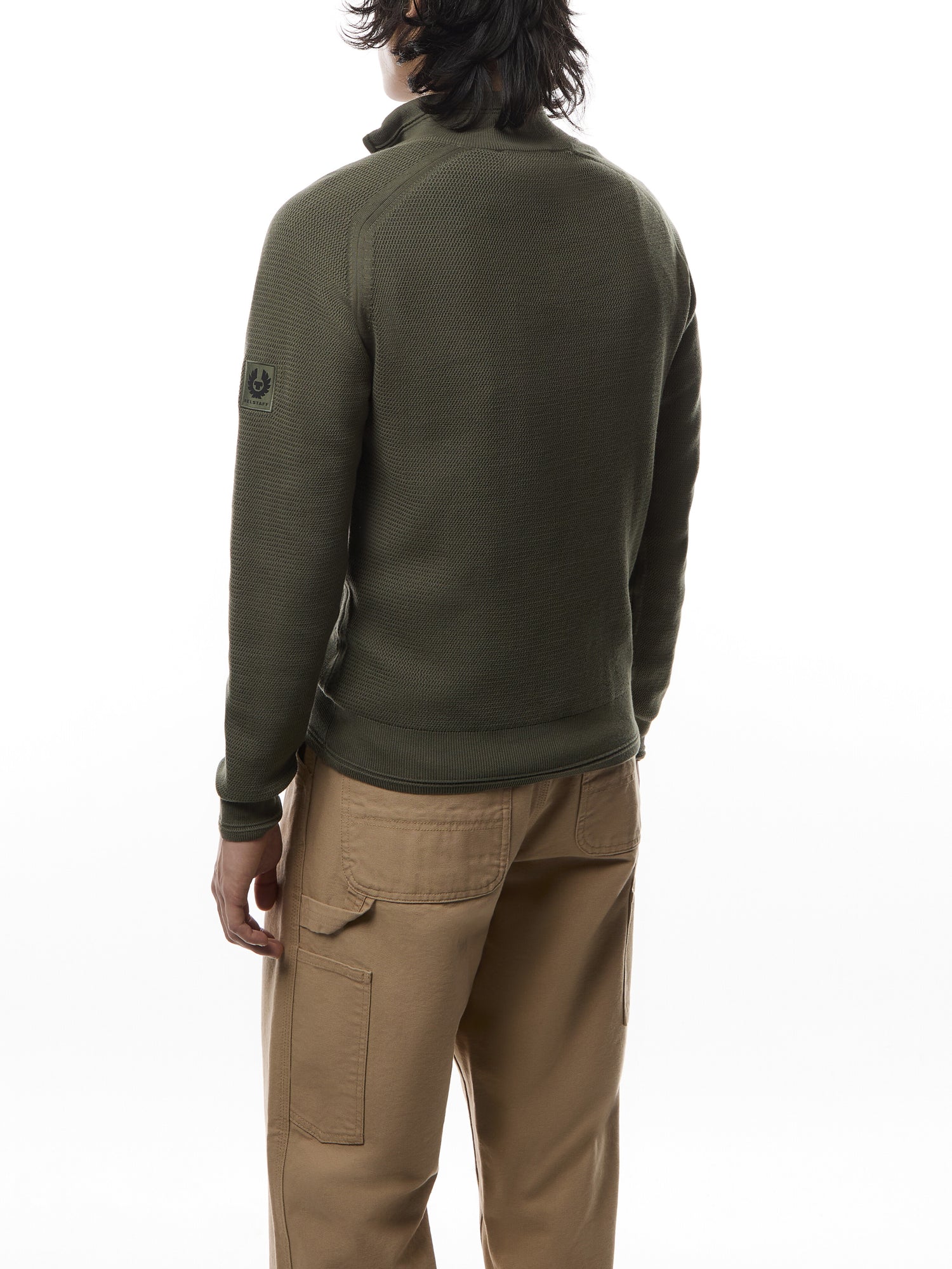 Guide Textured Quarter Zip Jumper