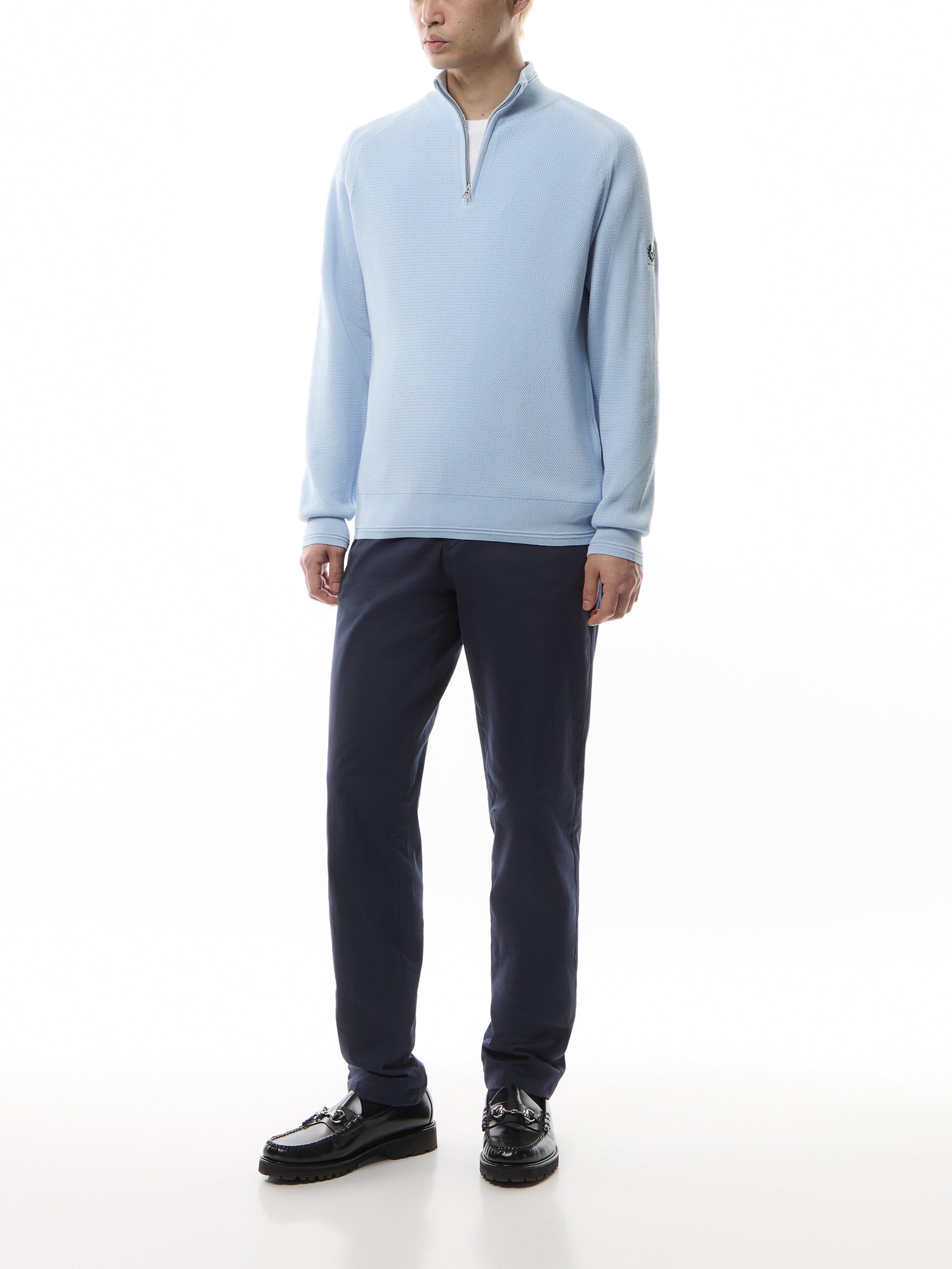 Guide Textured Quarter Zip Jumper