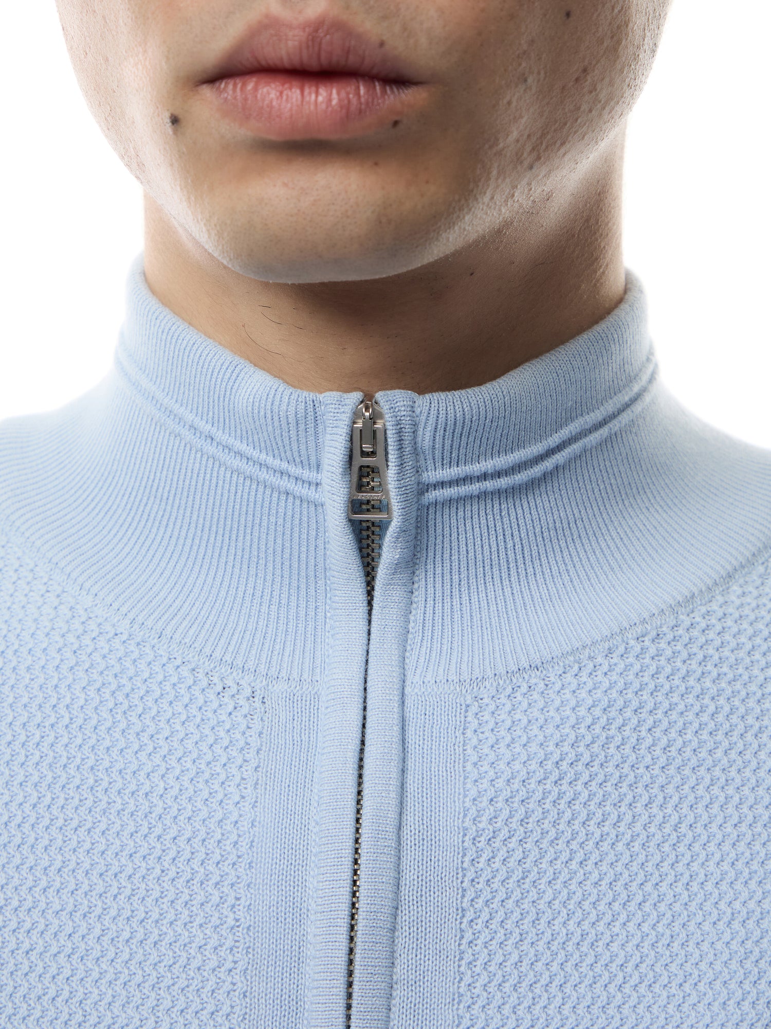 Guide Textured Quarter Zip Jumper