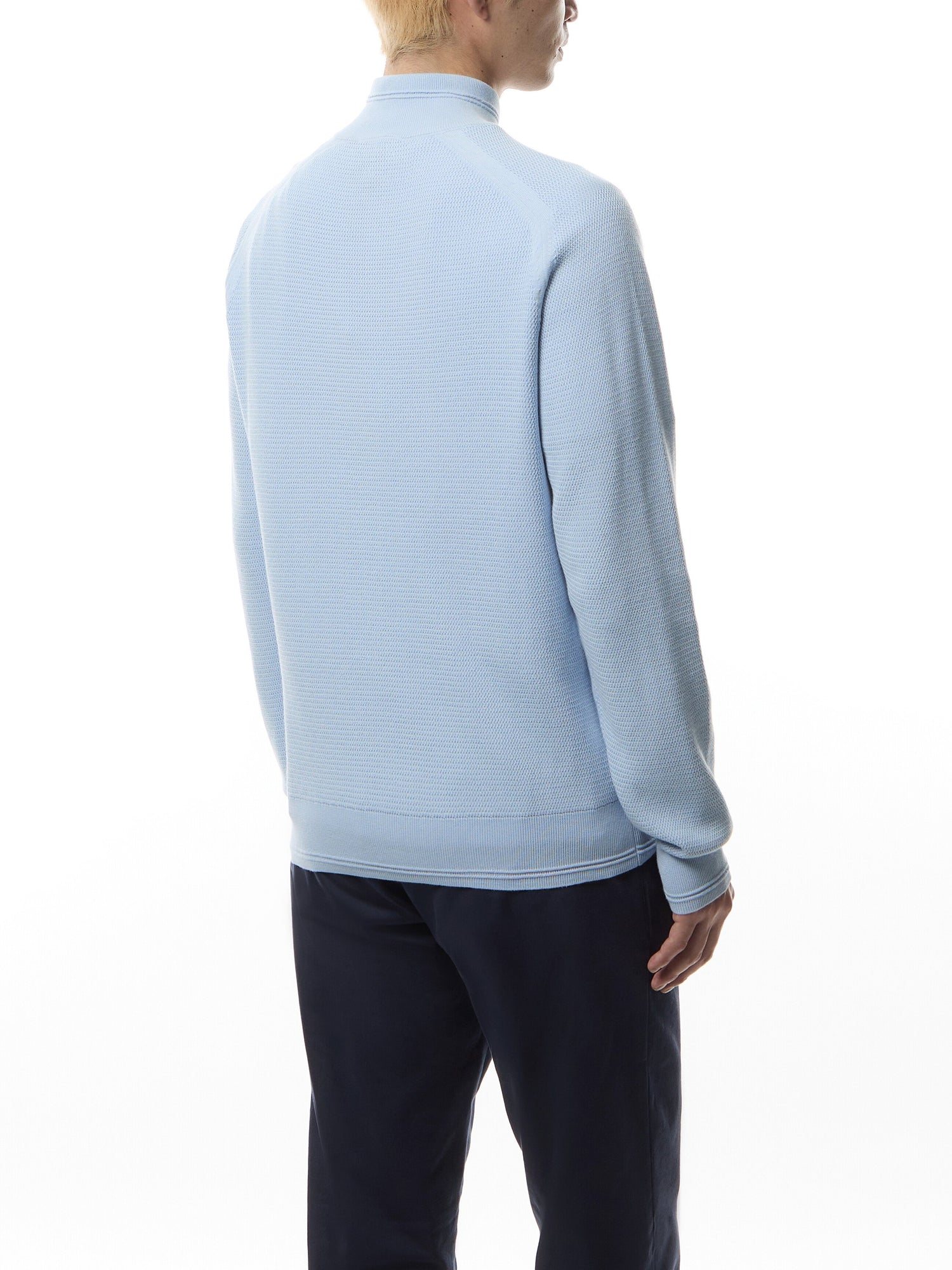 Guide Textured Quarter Zip Jumper