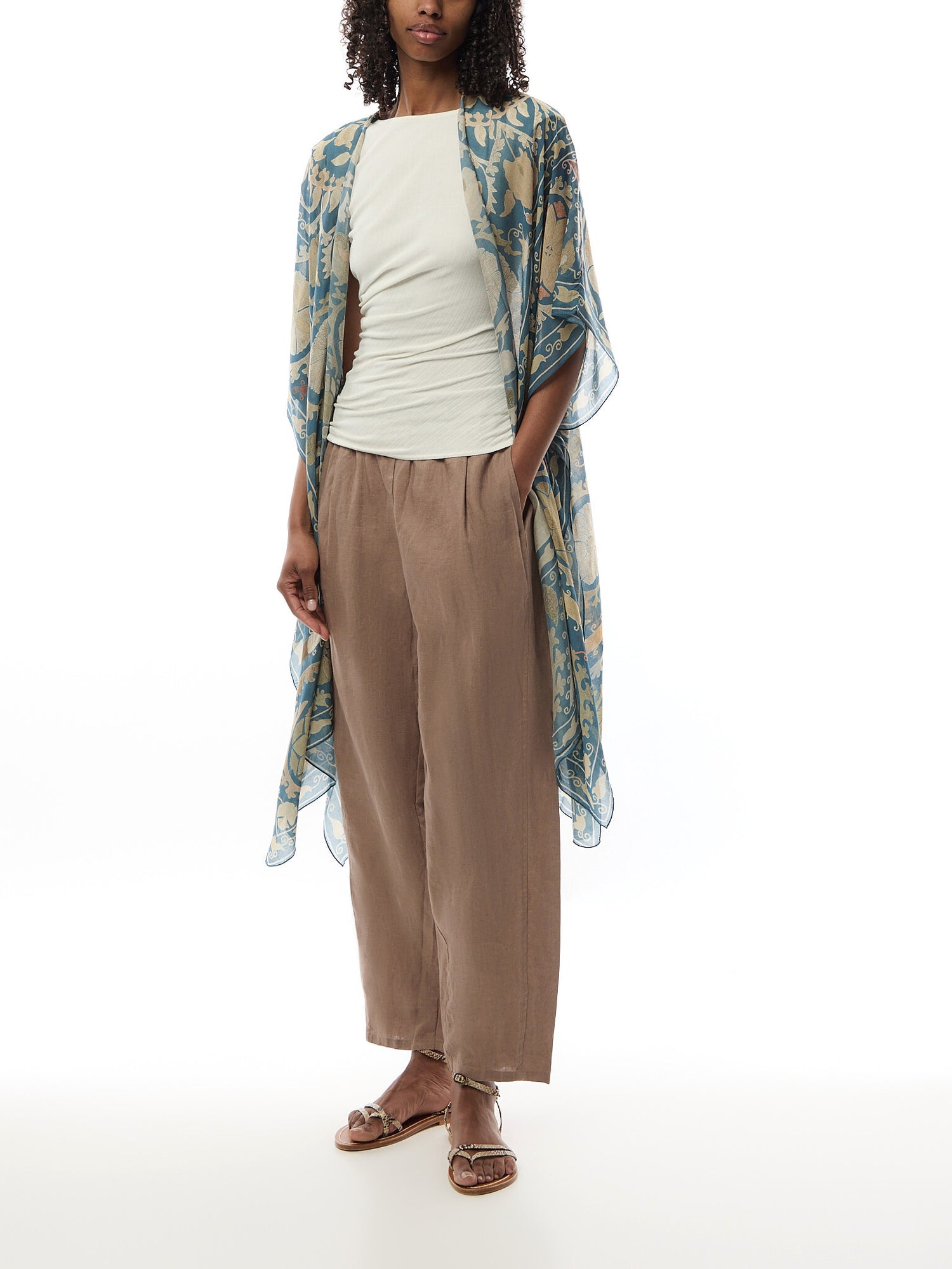 Susani Blue Throwover
