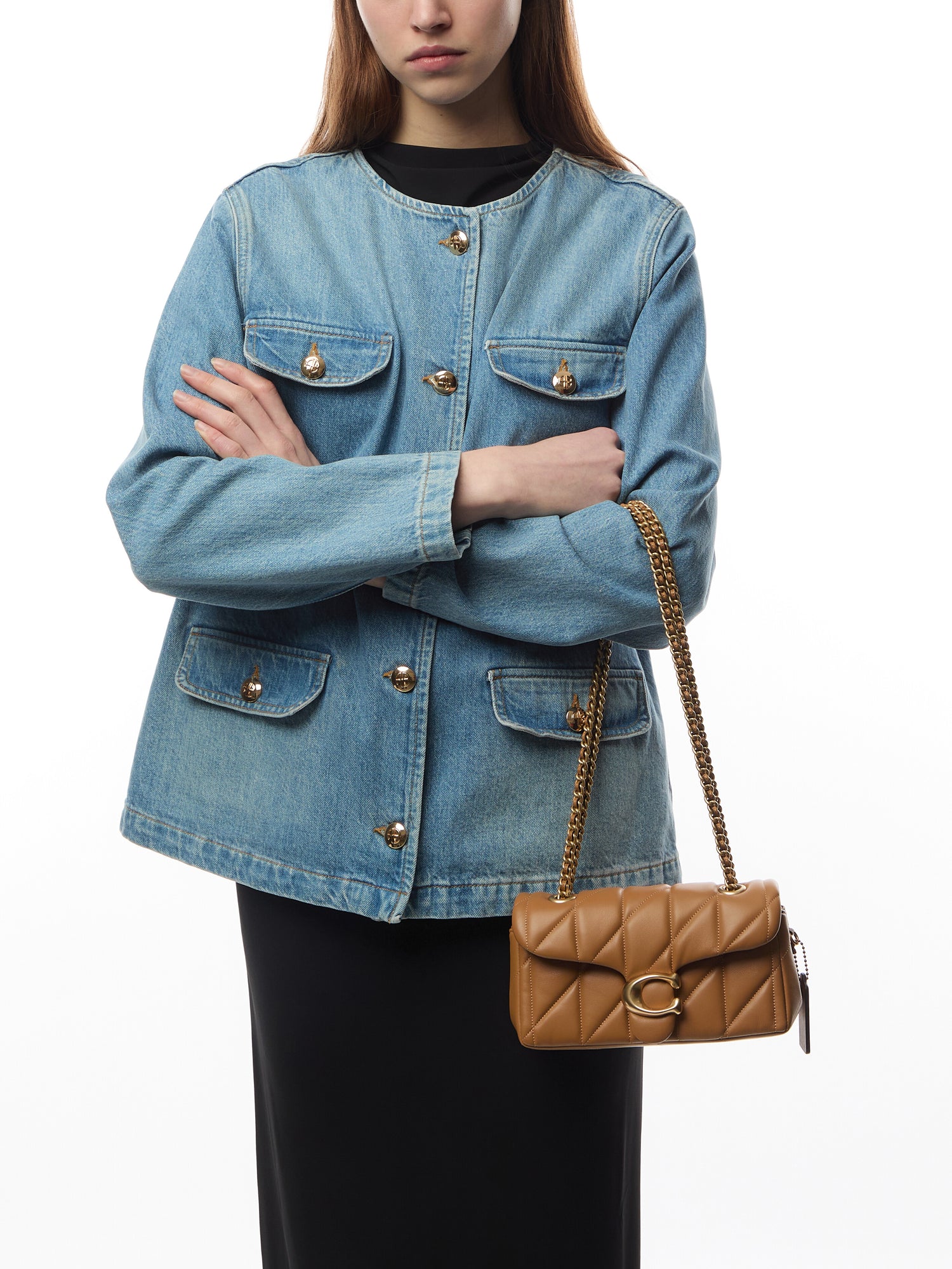 Quilted Tabby Shoulder Bag 20