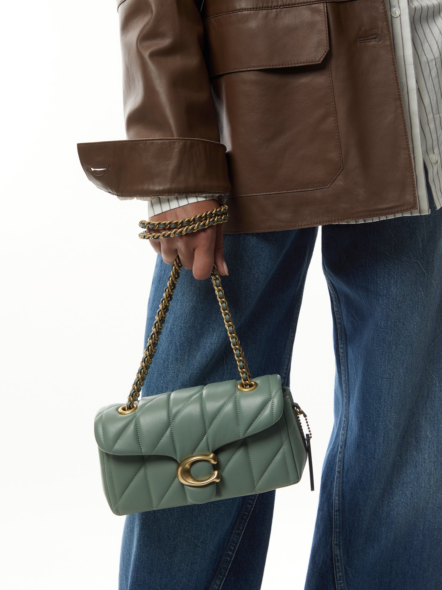 Quilted Tabby Shoulder Bag 20