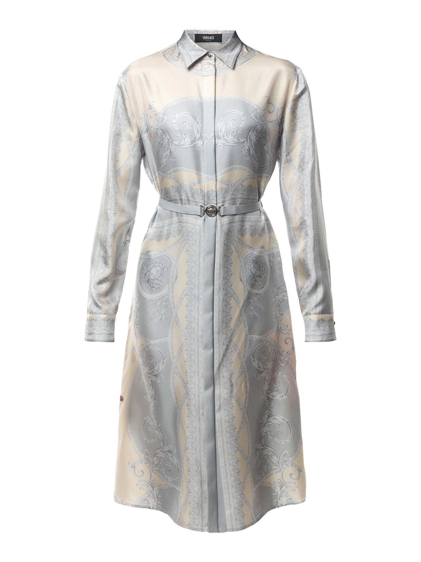 Dress Coupe Des Dieux Barocco Foulard On Responsible Silk Twill