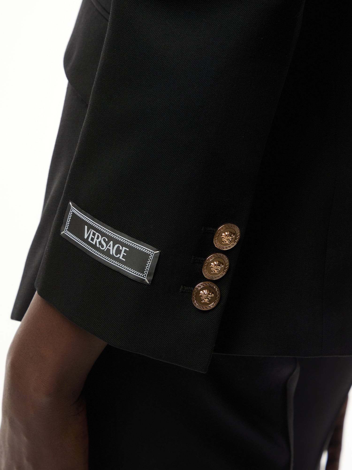 Informal Jacket Stretch Wool Fabric