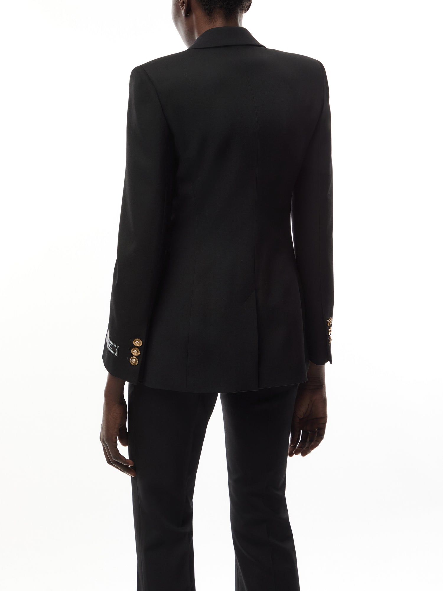 Informal Jacket Stretch Wool Fabric
