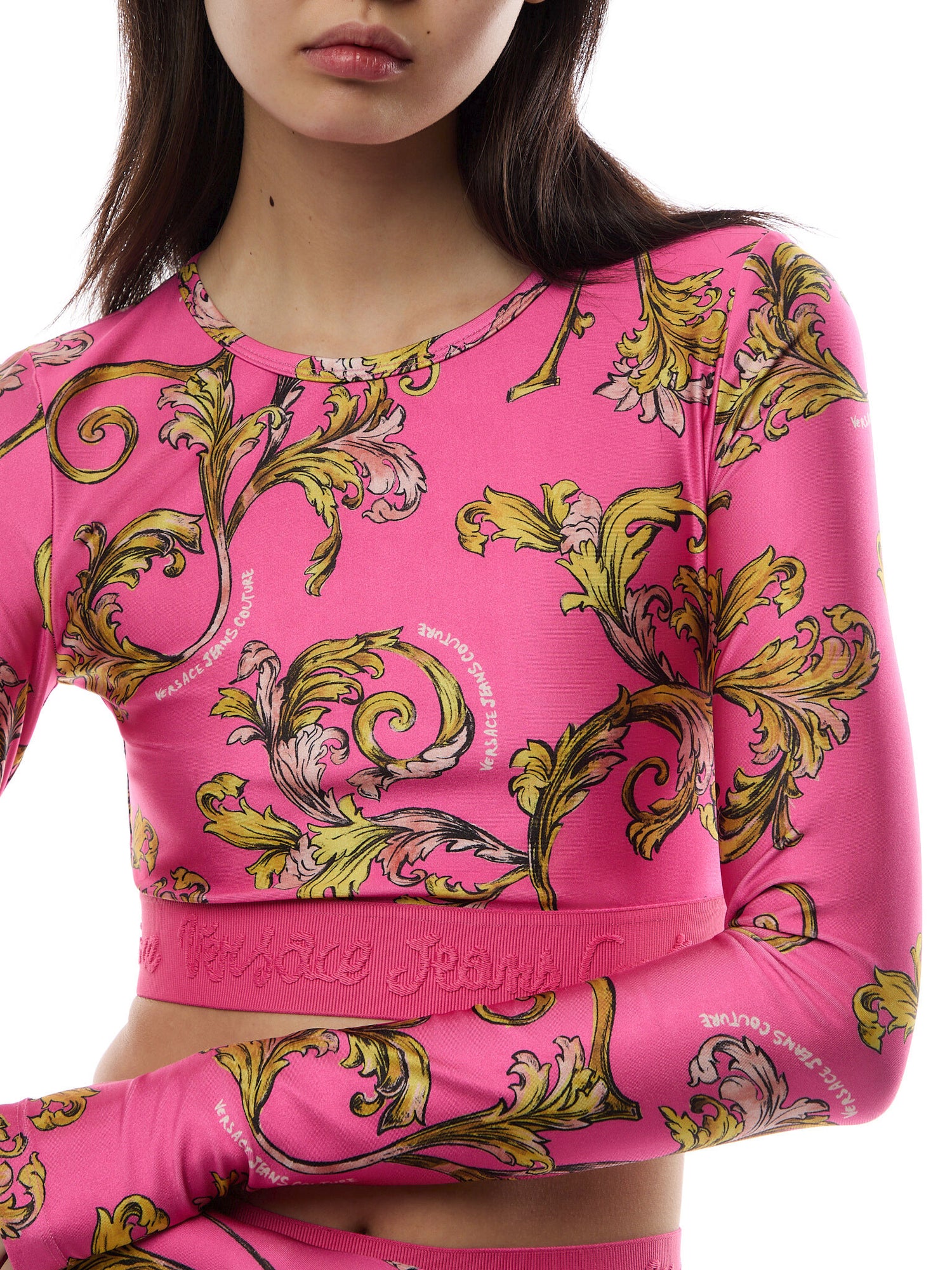Outline Barocco Crop Top
