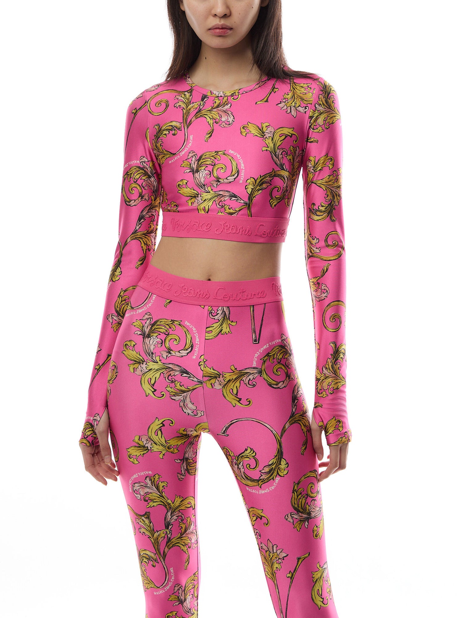 Outline Barocco Crop Top