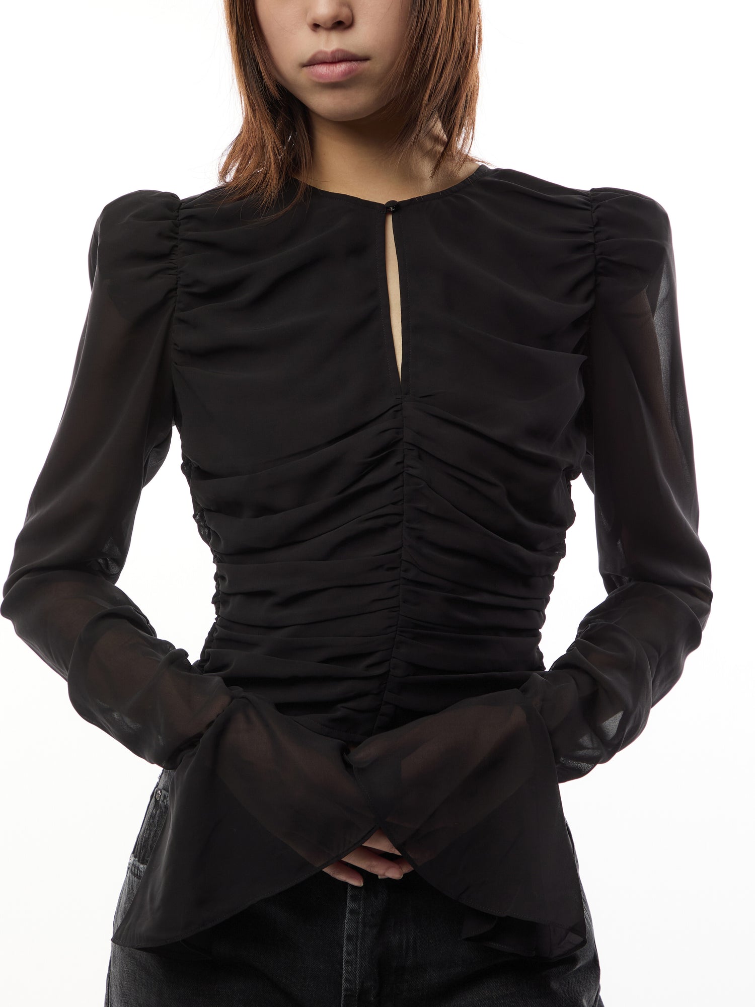 Chiffon Longsleeved Top