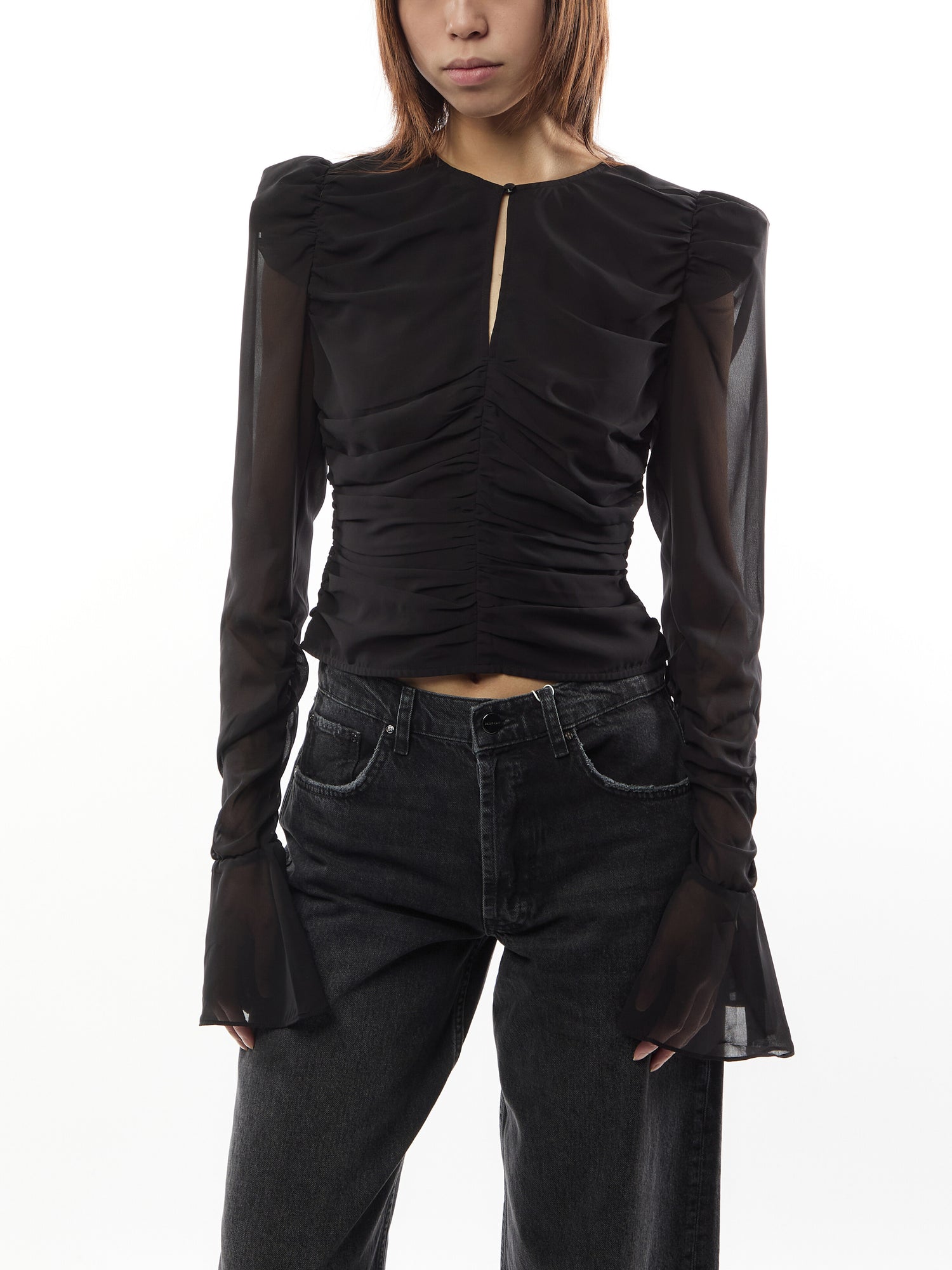 Chiffon Longsleeved Top
