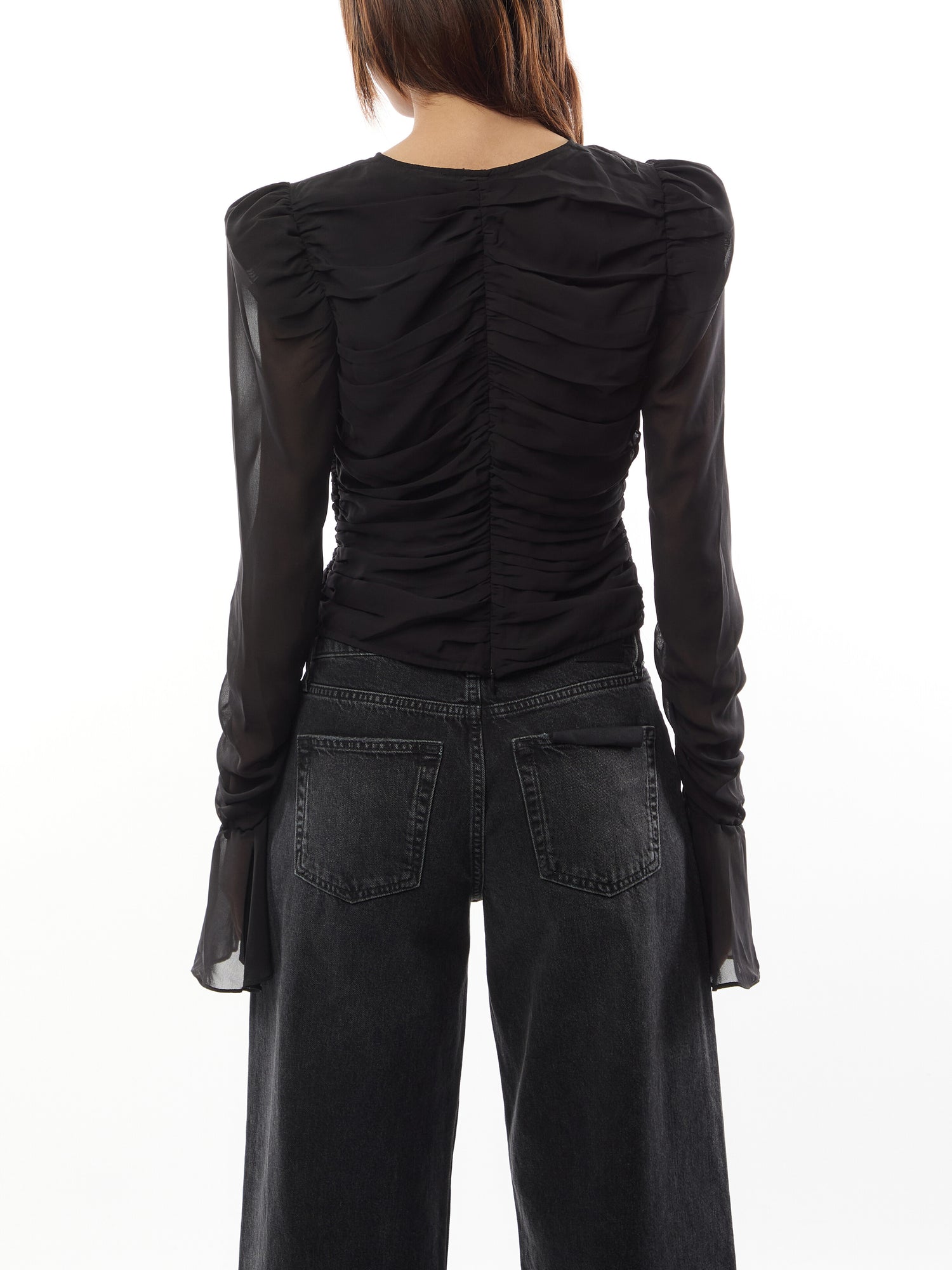 Chiffon Longsleeved Top
