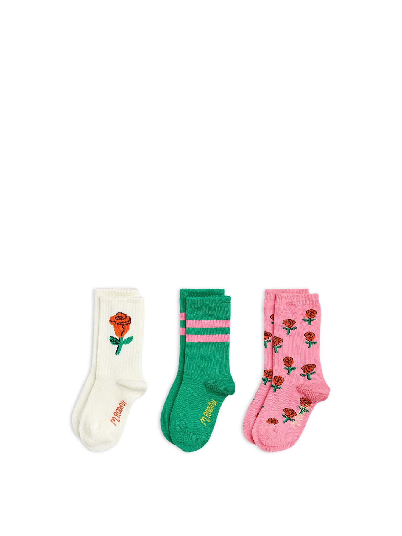 Roses 3-Pack Socks