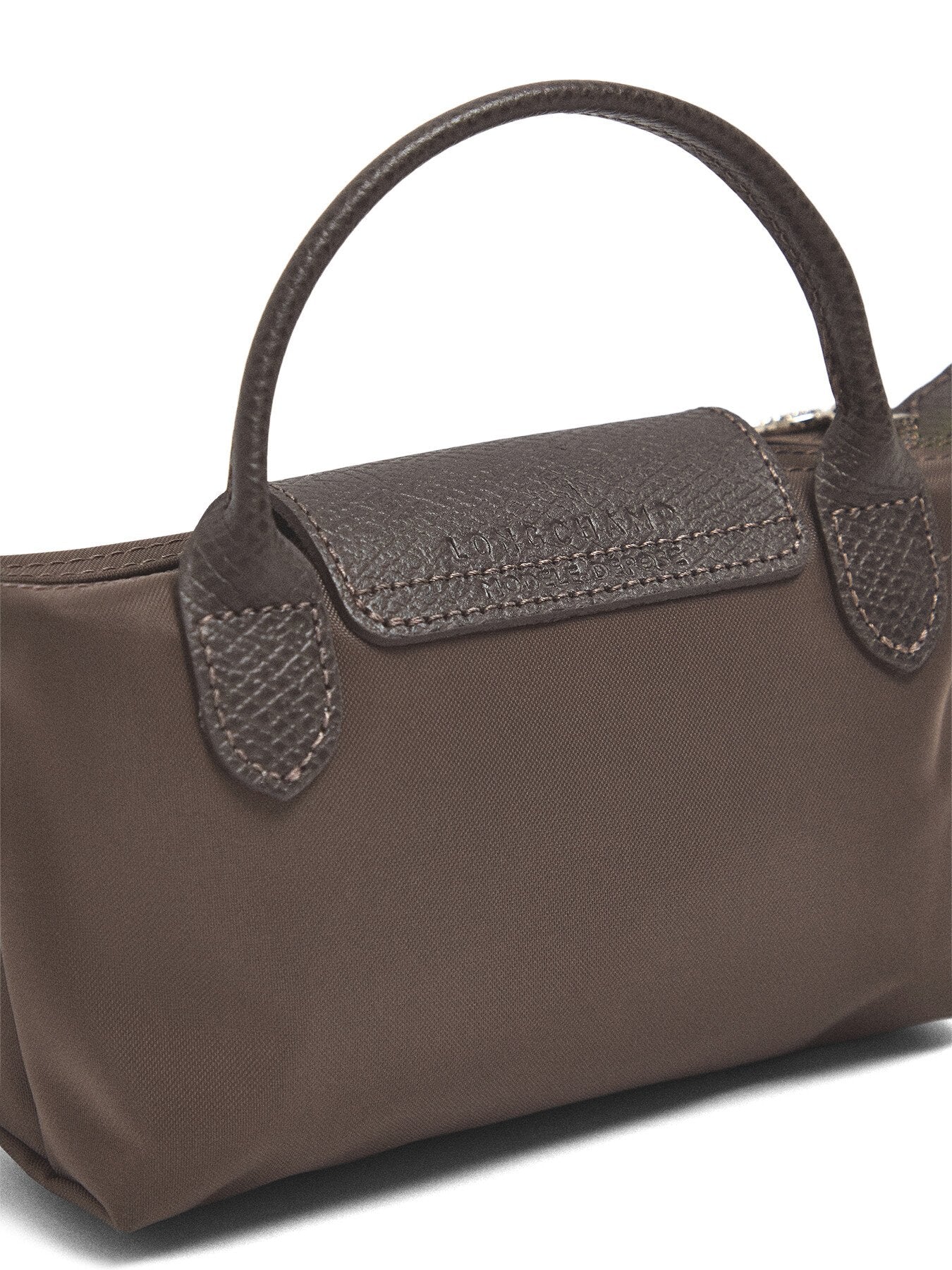 Le Pliage Green Pouch with handle