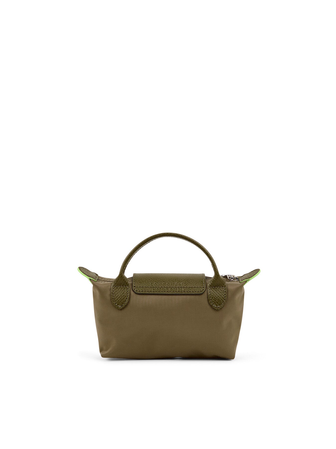 Le Pliage Green Pouch with handle