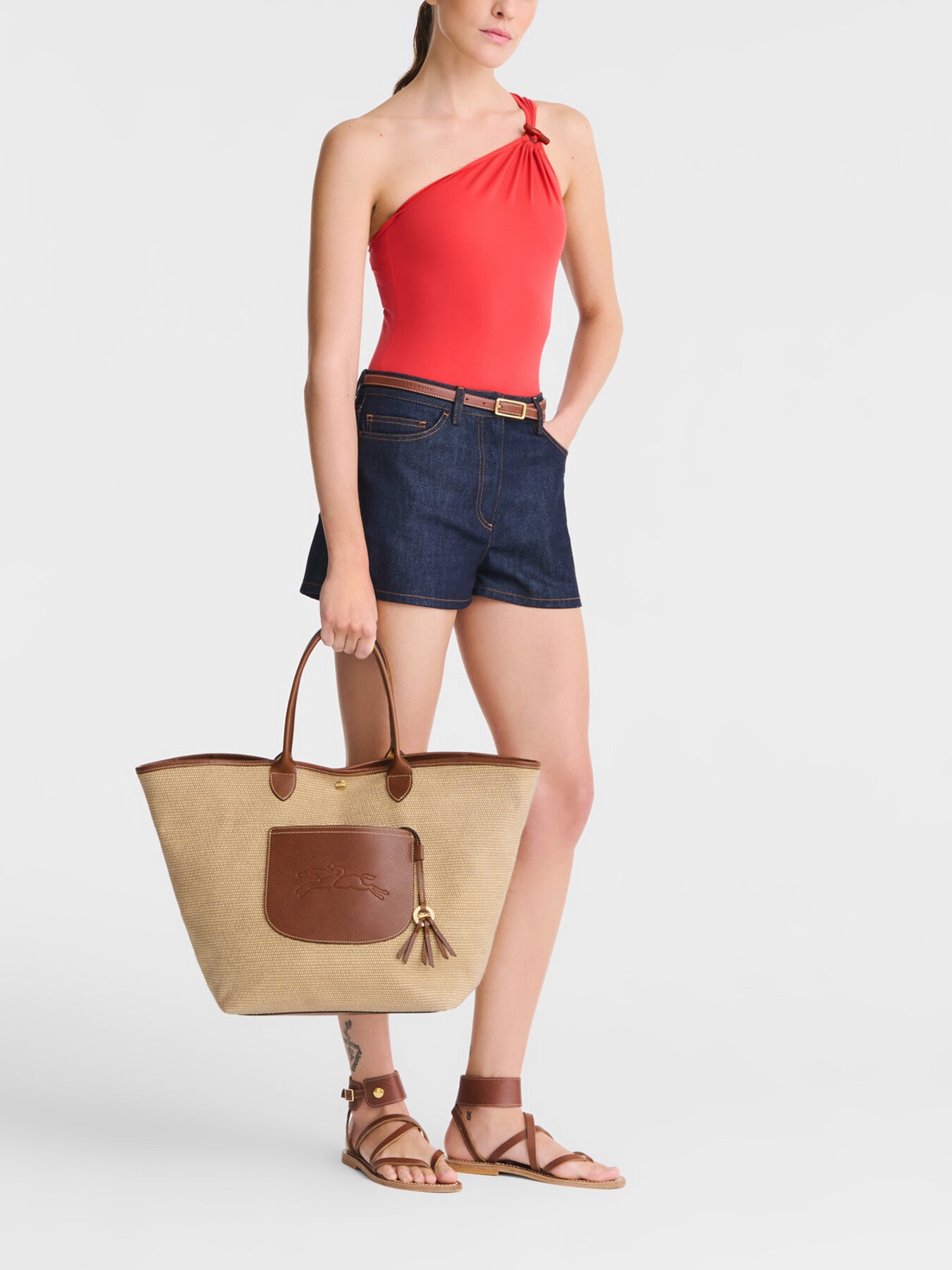 Le Pliage Collection L Basket bag