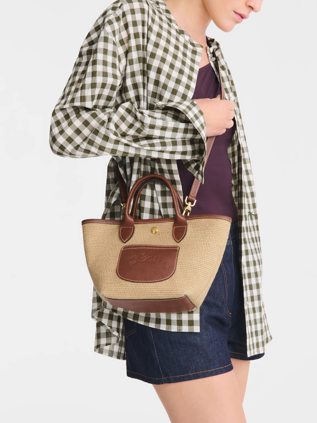 Le Pliage Collection XS Basket bag
