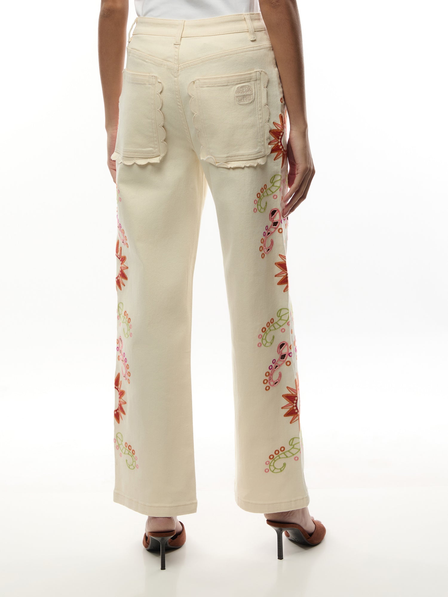 Scallop Jeans