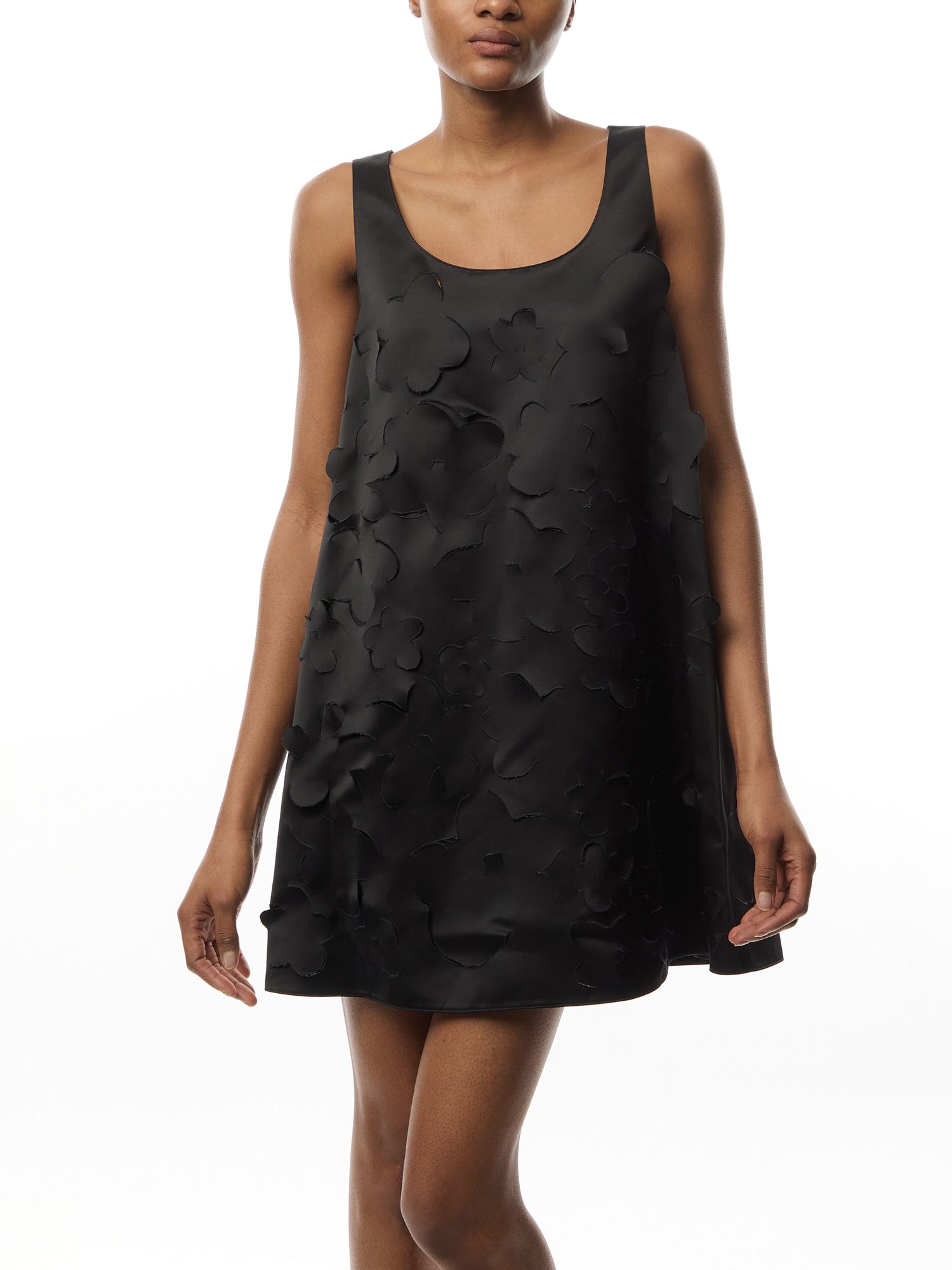 Marni A Line Mini Dress With Cut Outs