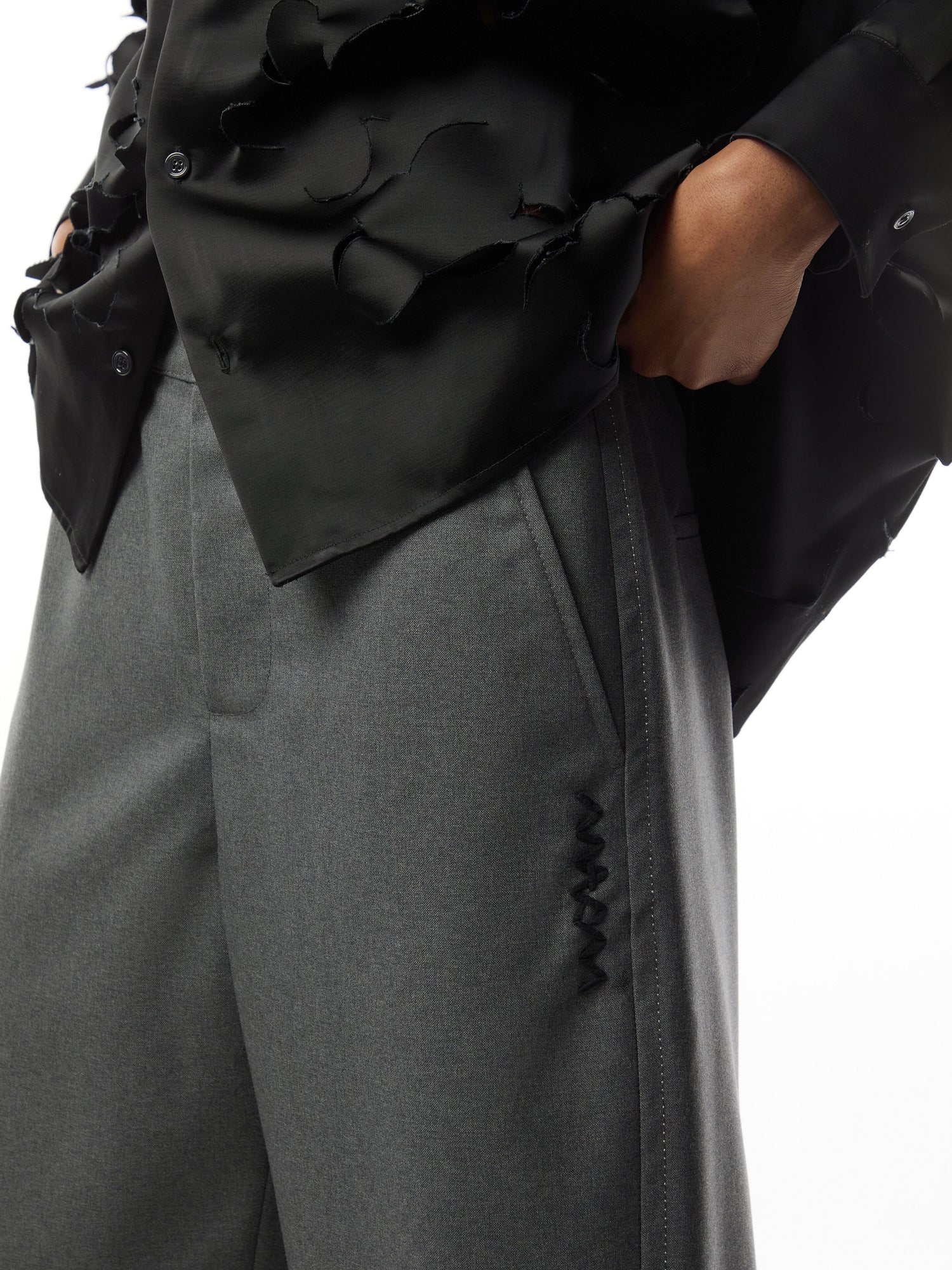 Marni Trousers With Elasticated Waist And Pockets
